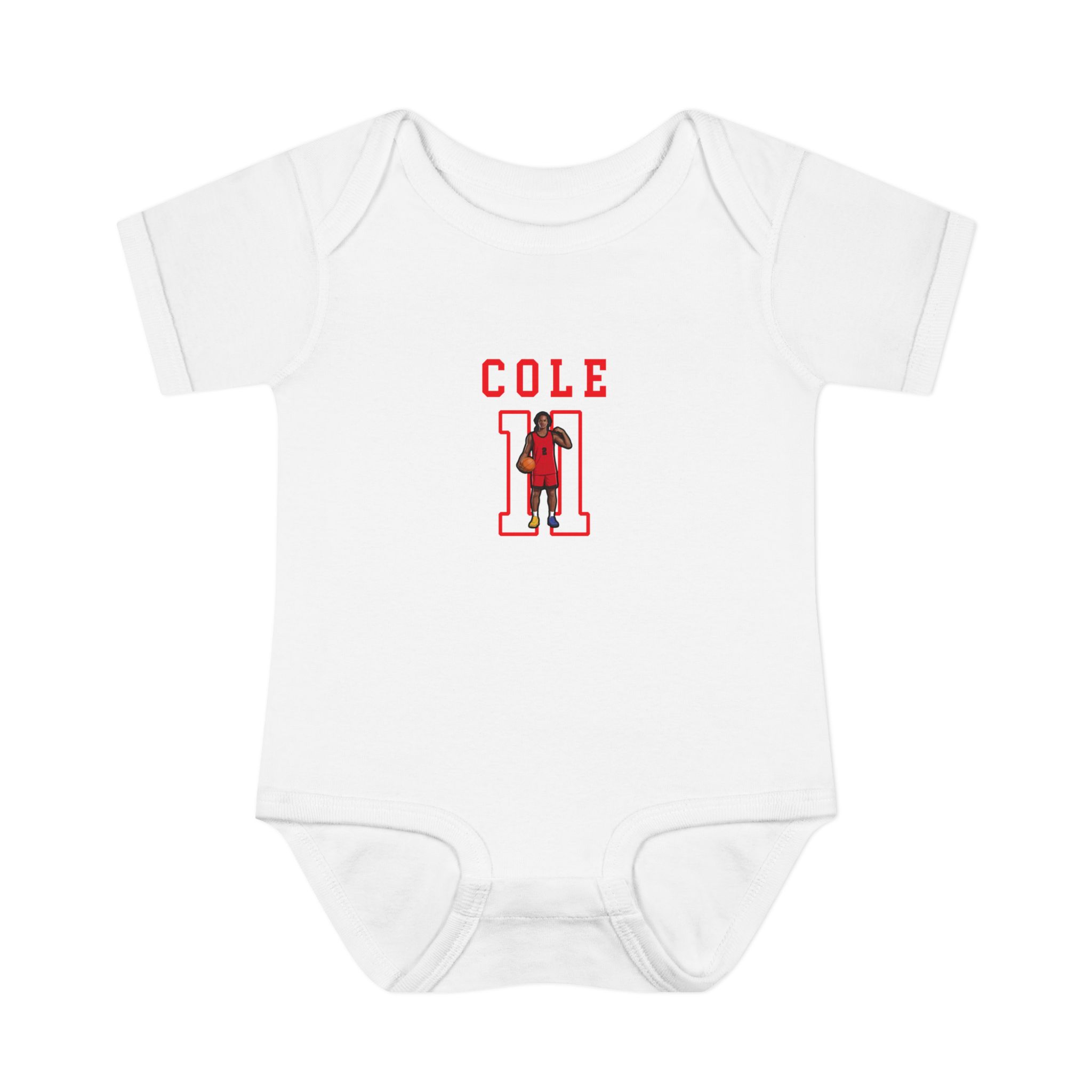 Baby Onesie — character_shirsey in White