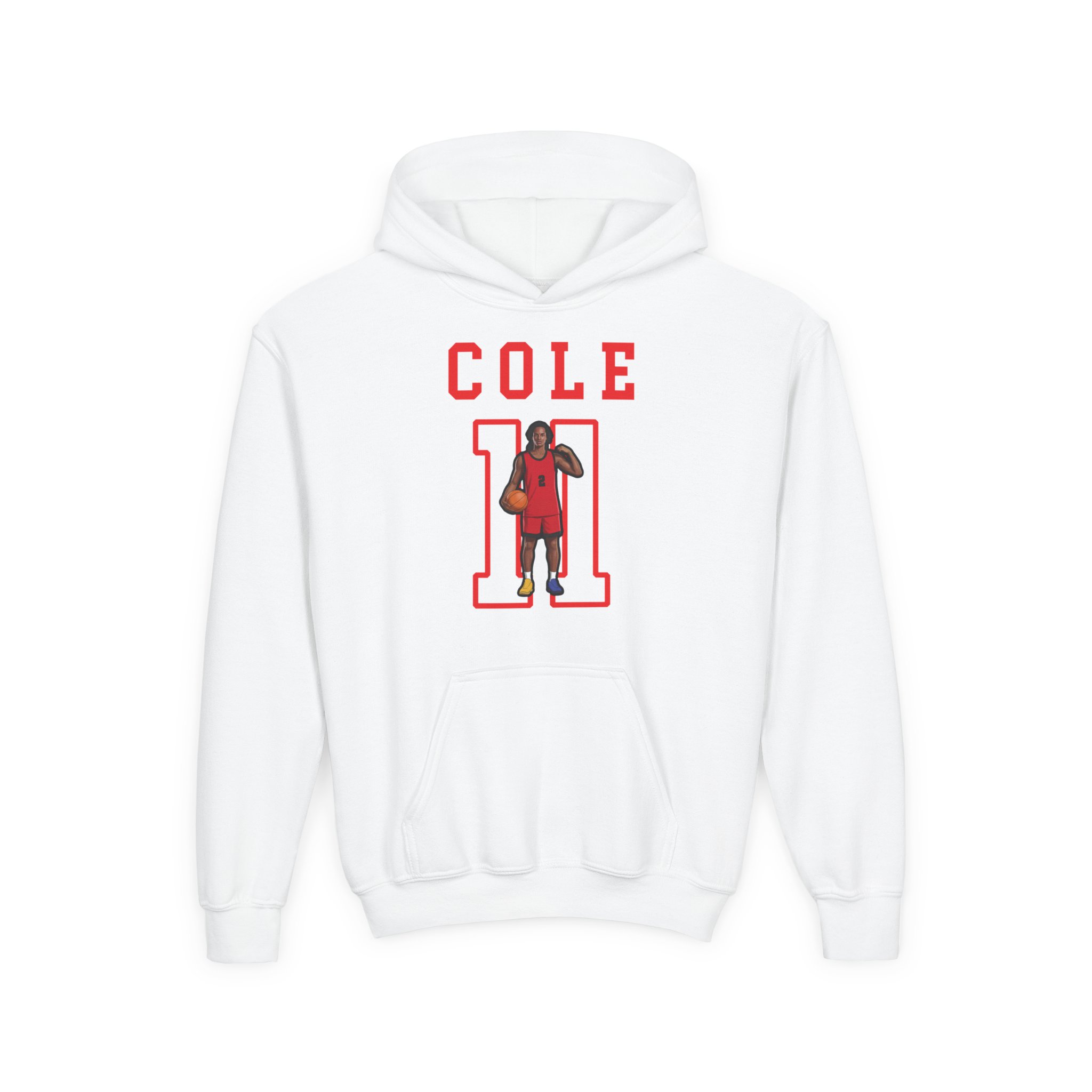 Youth Hoodie — character_shirsey in White