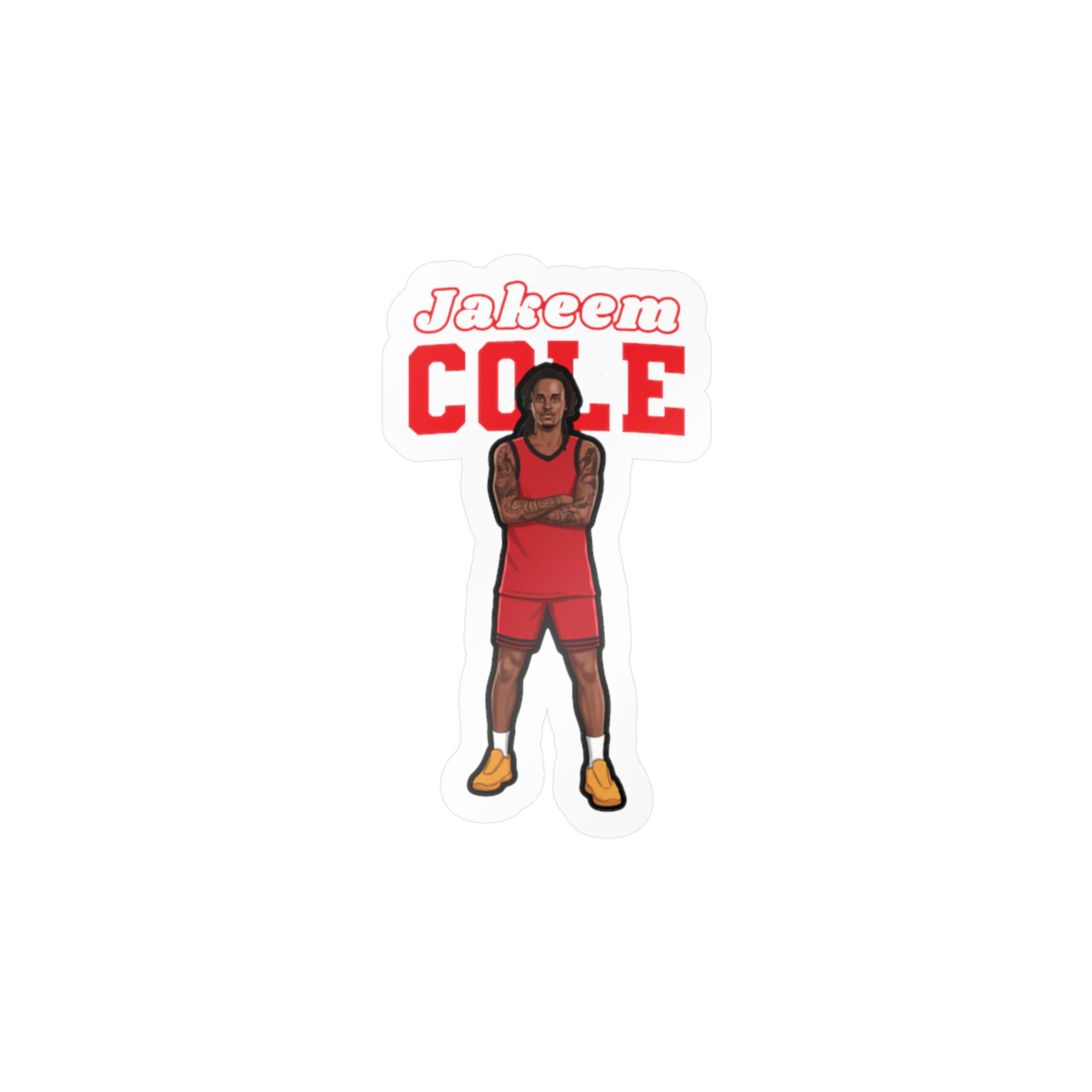 Vinyl Sticker — character_name_arch in Classic