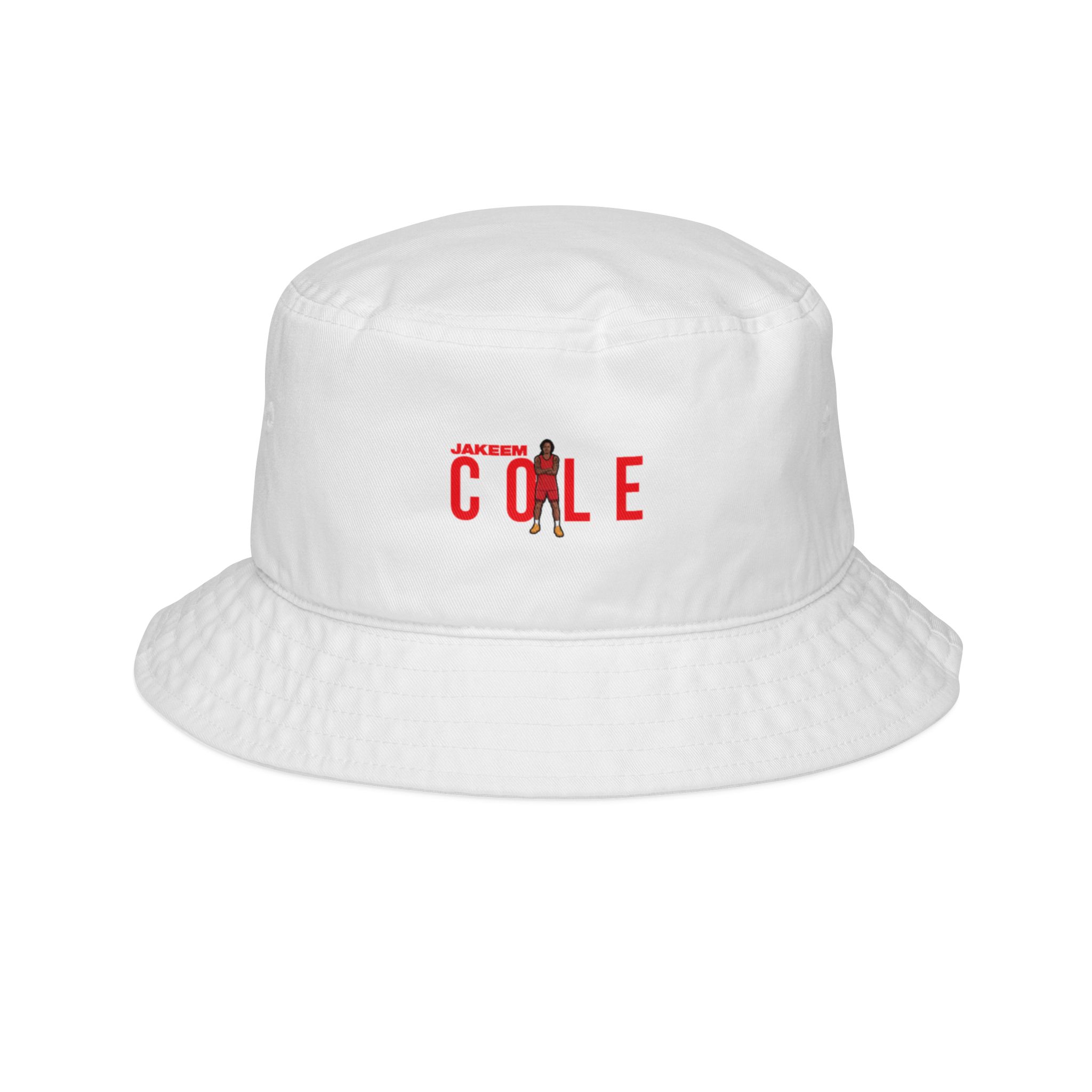Bucket Hat — character_player_name in White