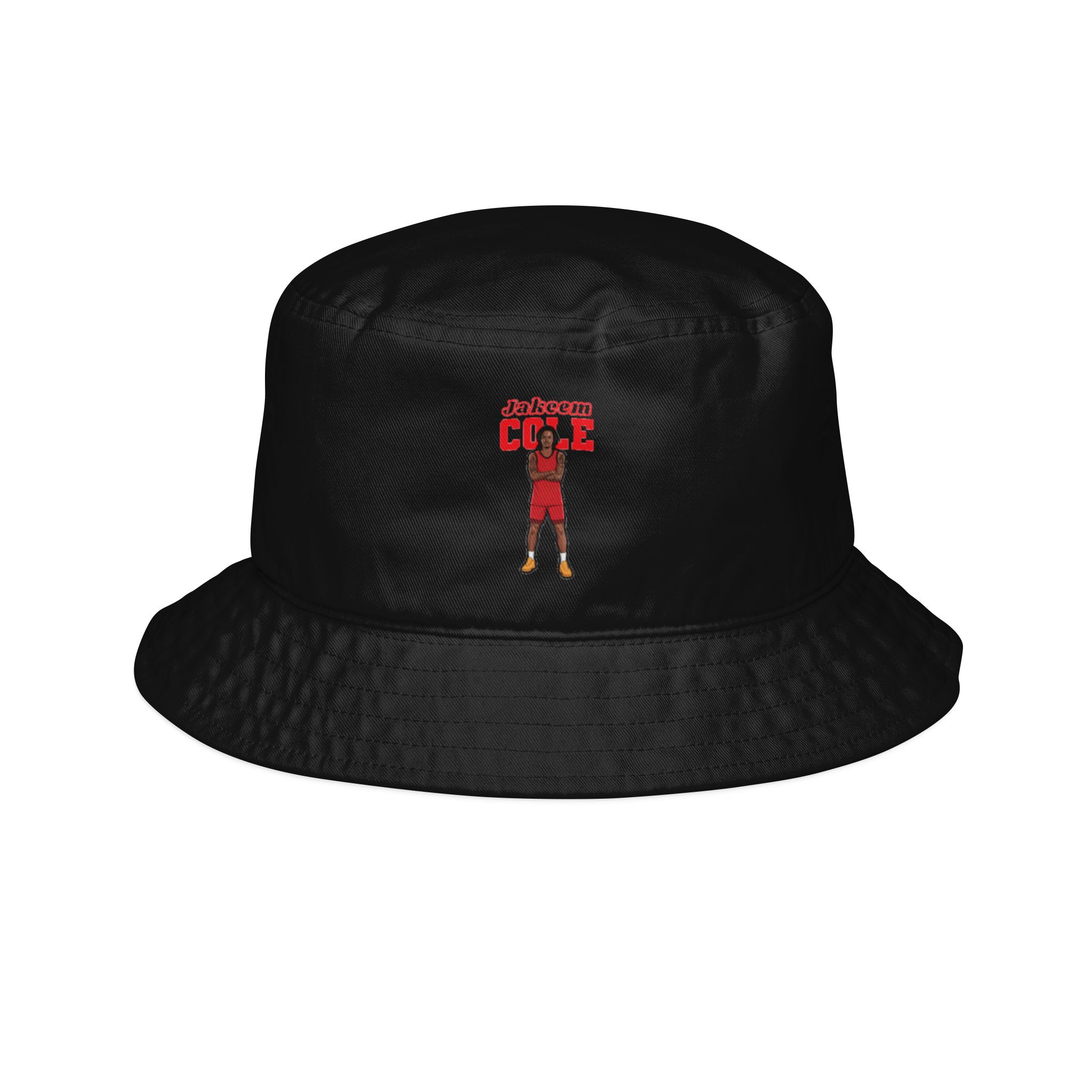 Bucket Hat — character_name_arch in Black