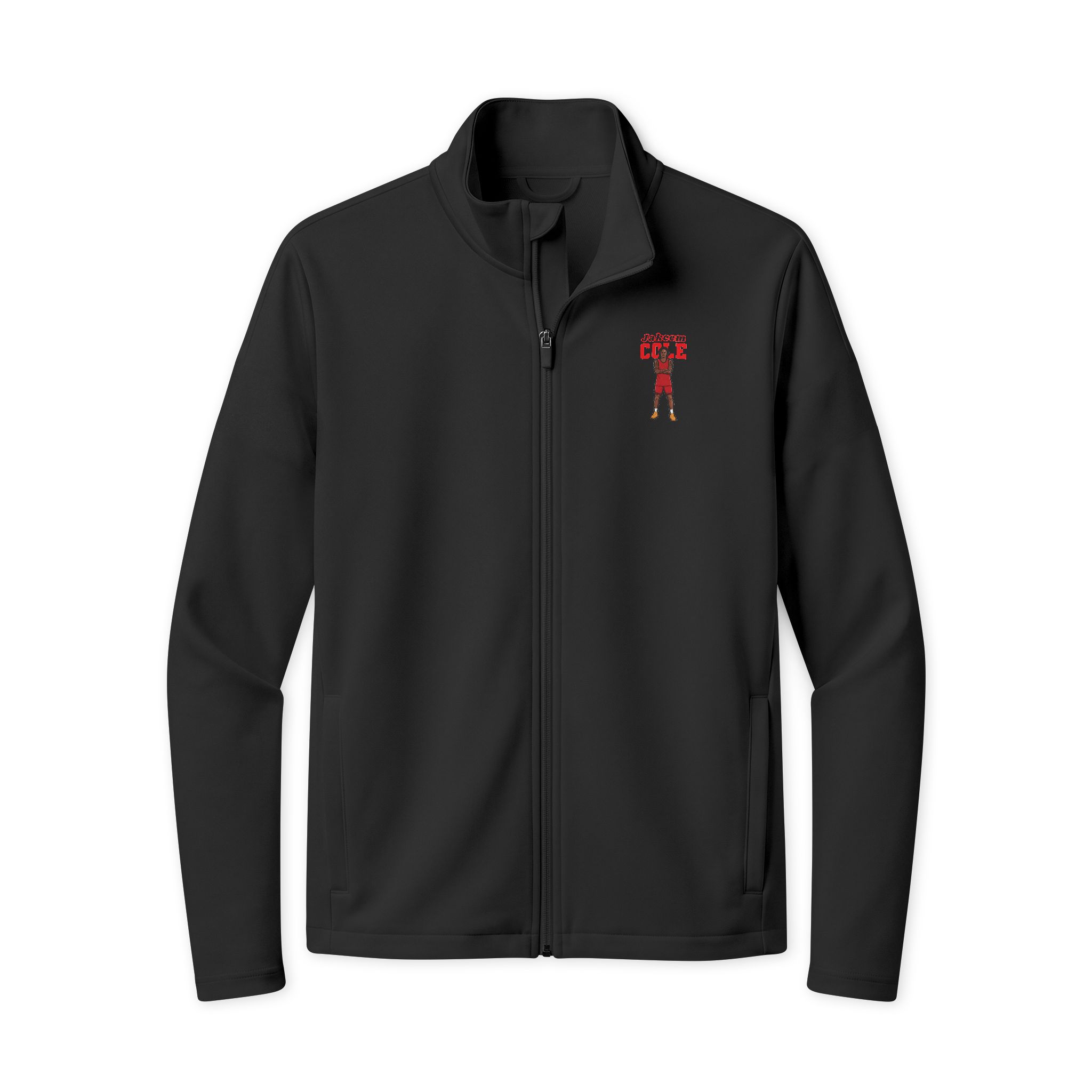 Travel Full-Zip Jacket — character_name_arch in Black/ Black
