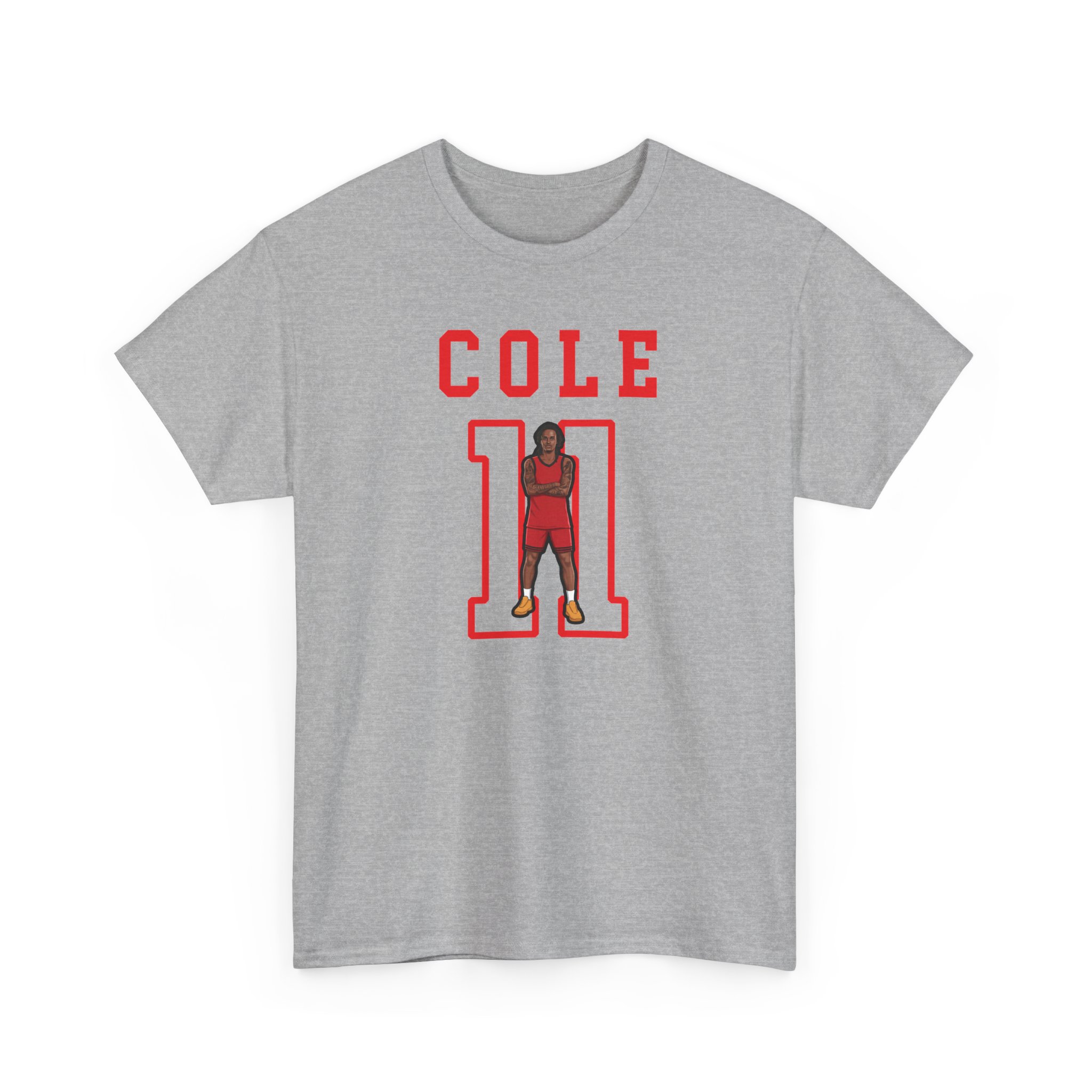 Tee — character_shirsey in Grey