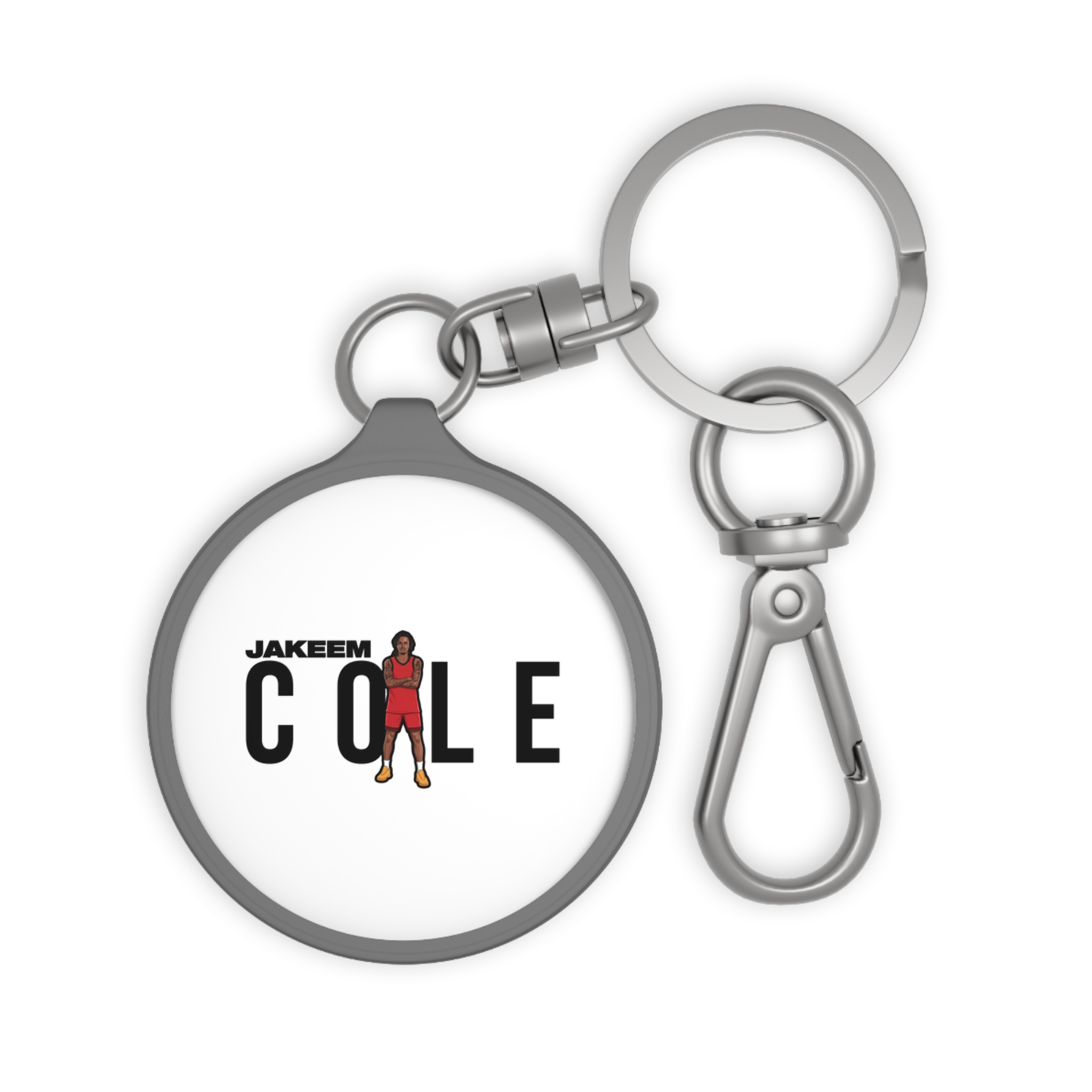Keychain — character_player_name in Grey