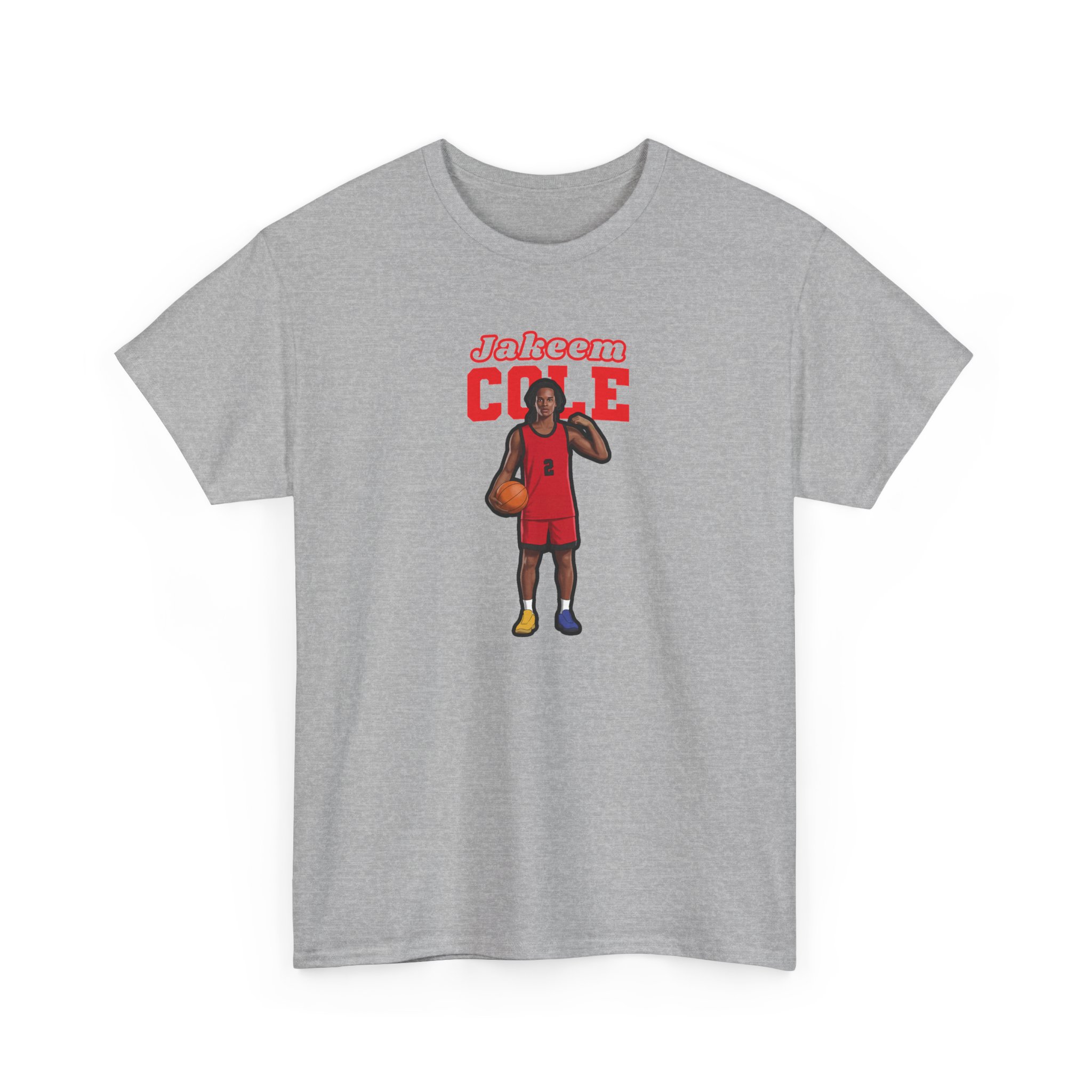 Tee — character_name_arch in Grey