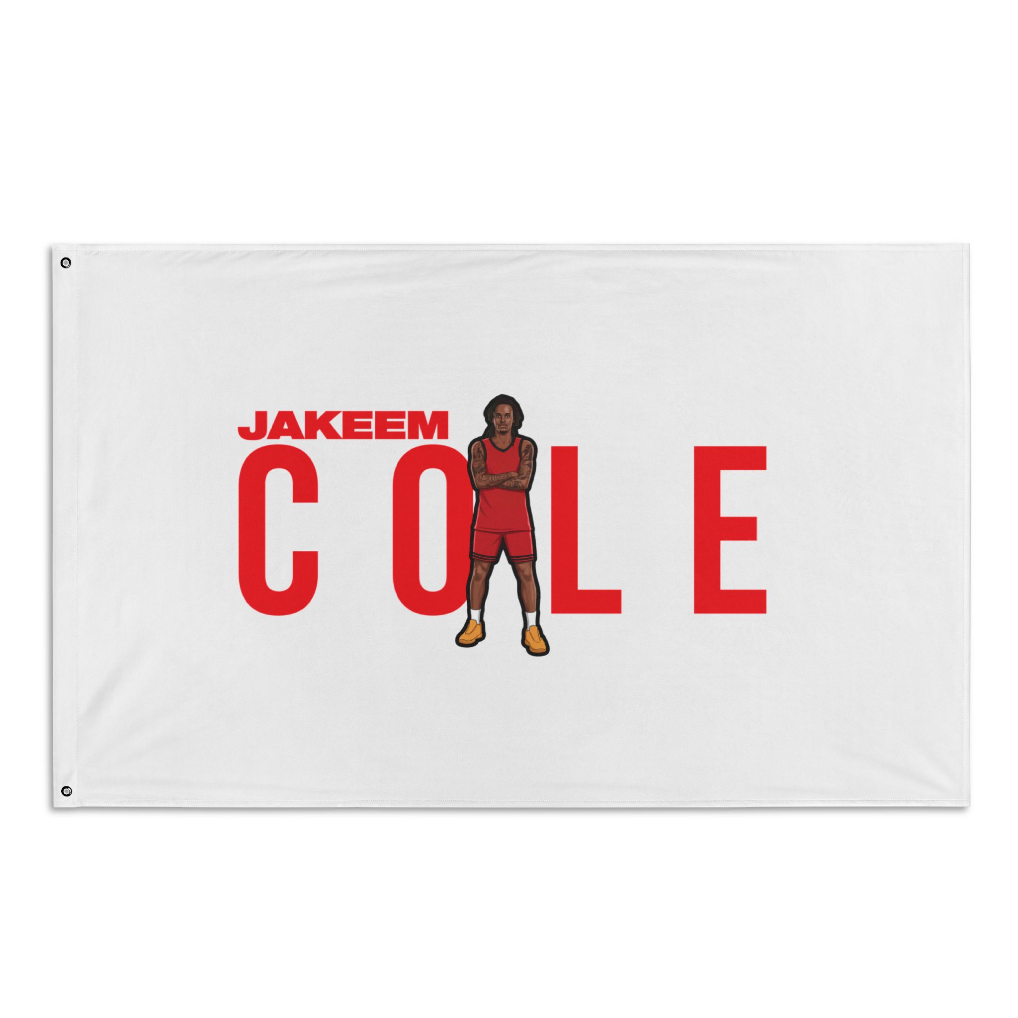 Flag (35 × 56 in) — character_player_name in Classic