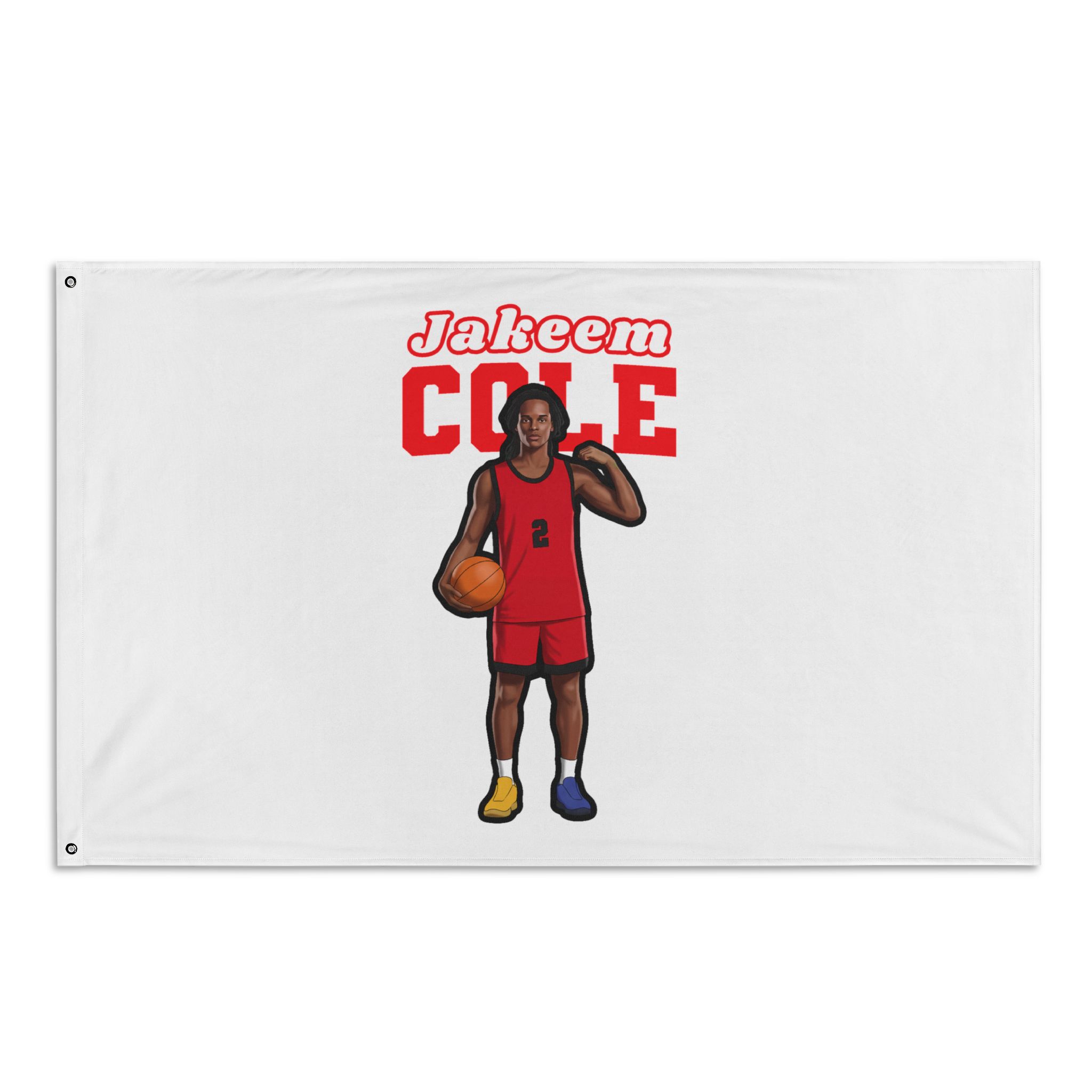 Flag (35 × 56 in) — character_name_arch in Classic
