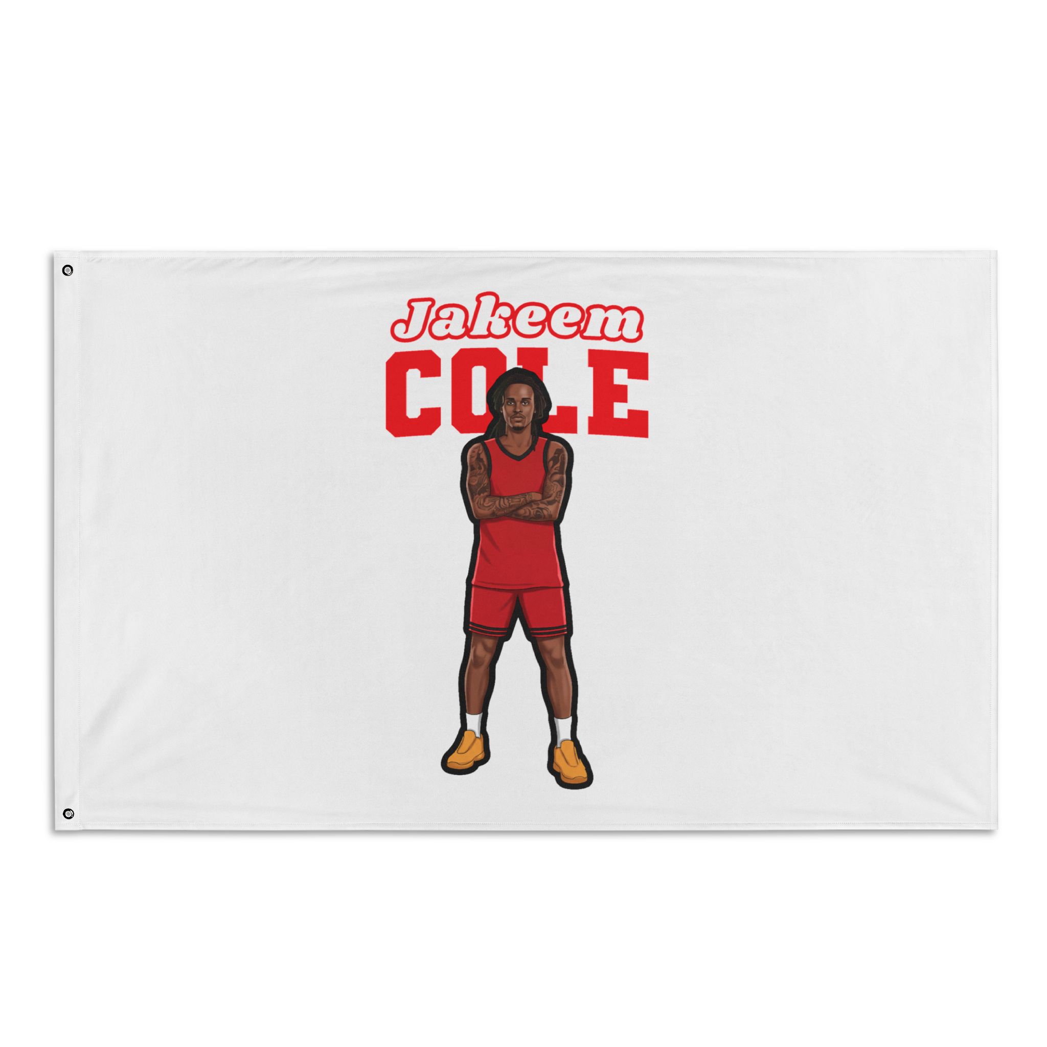 Flag (35 × 56 in) — character_name_arch in Classic