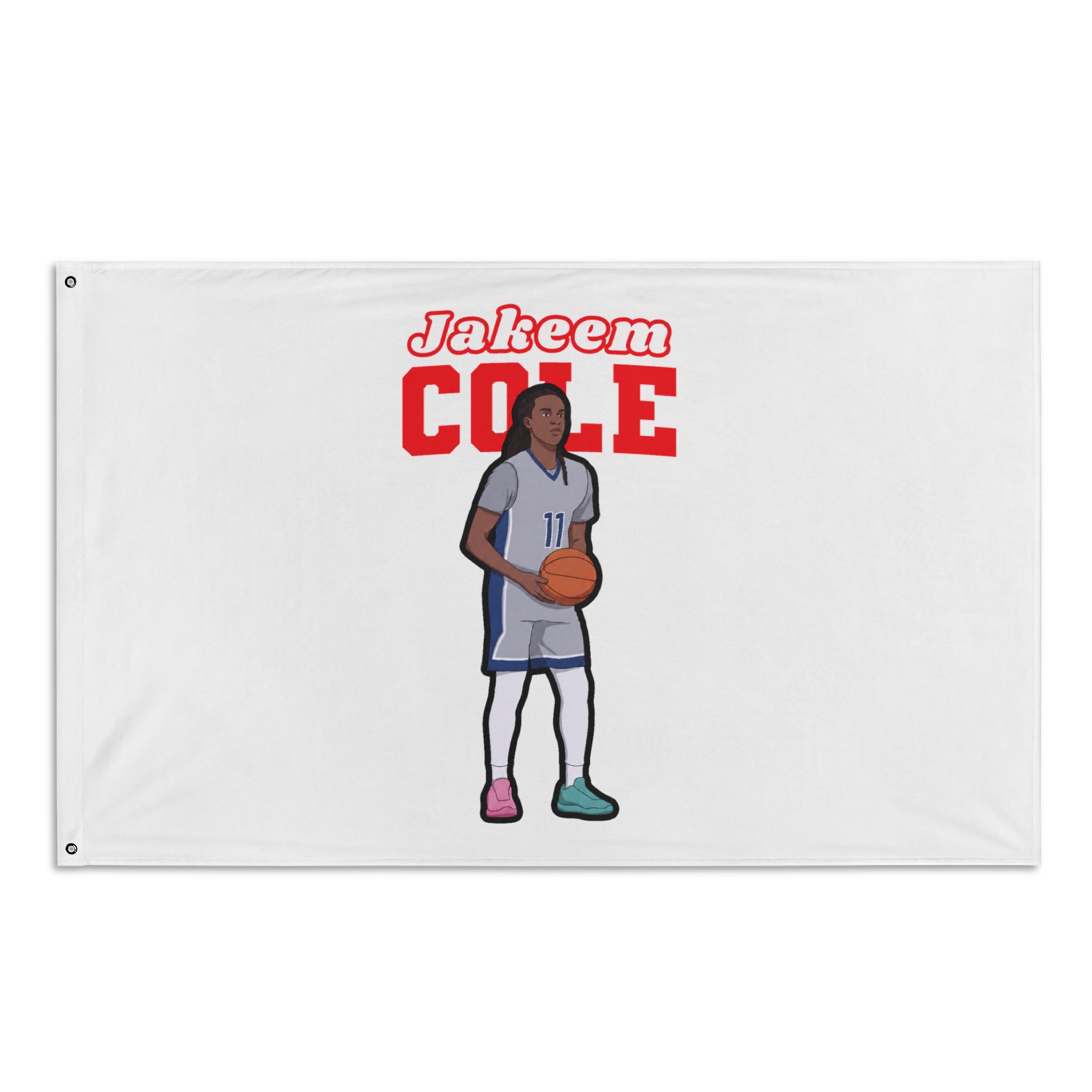 Flag (35 × 56 in) — character_name_arch in Classic