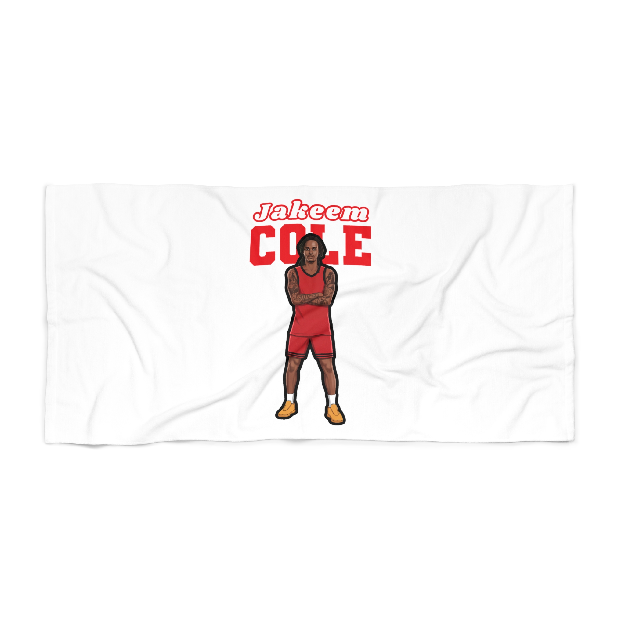 Beach Towel — character_name_arch in Classic