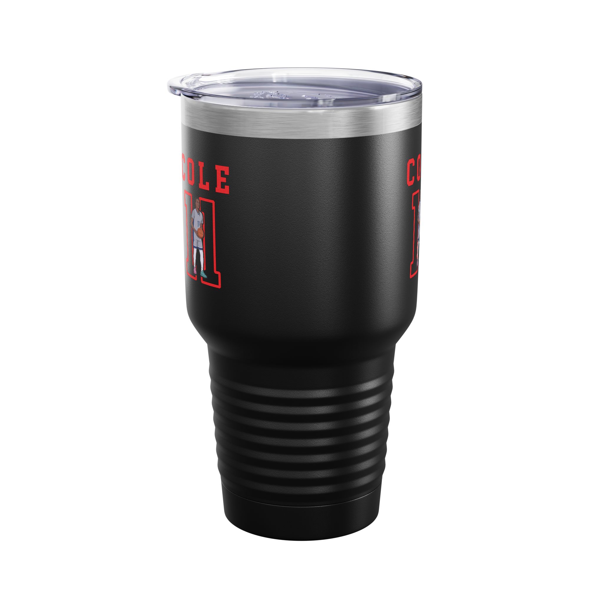 30oz Tumbler — character_shirsey in Black