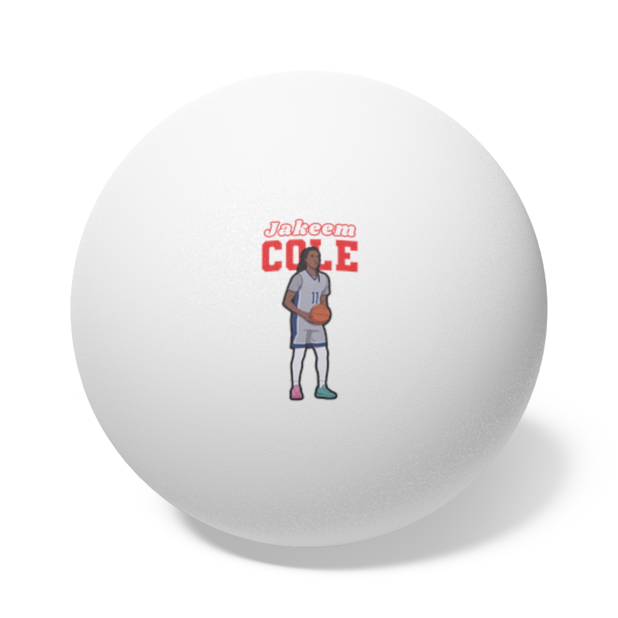Ping Pong Balls, 6 pcs — character_name_arch in White