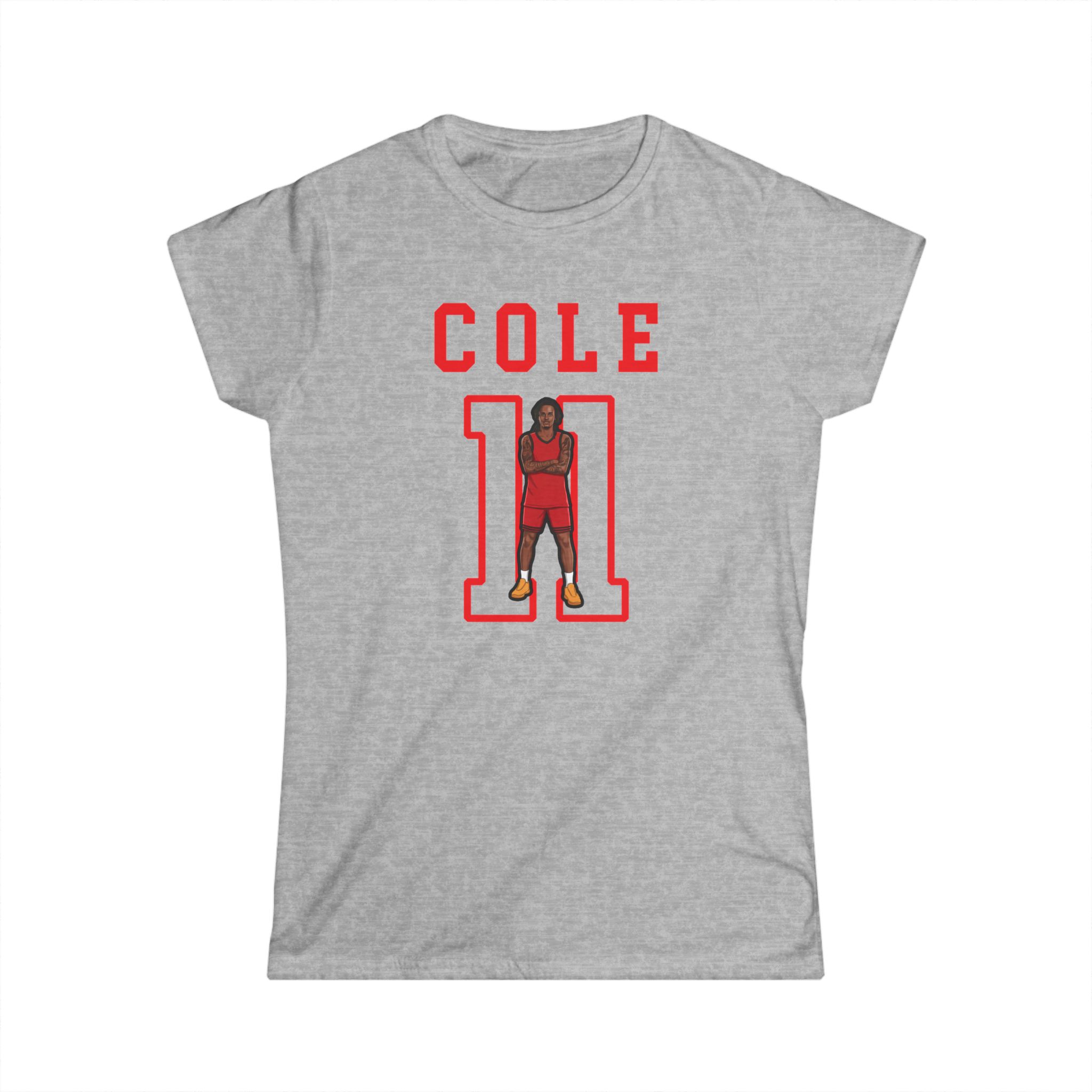 Women's Softstyle Tee — character_shirsey in Grey
