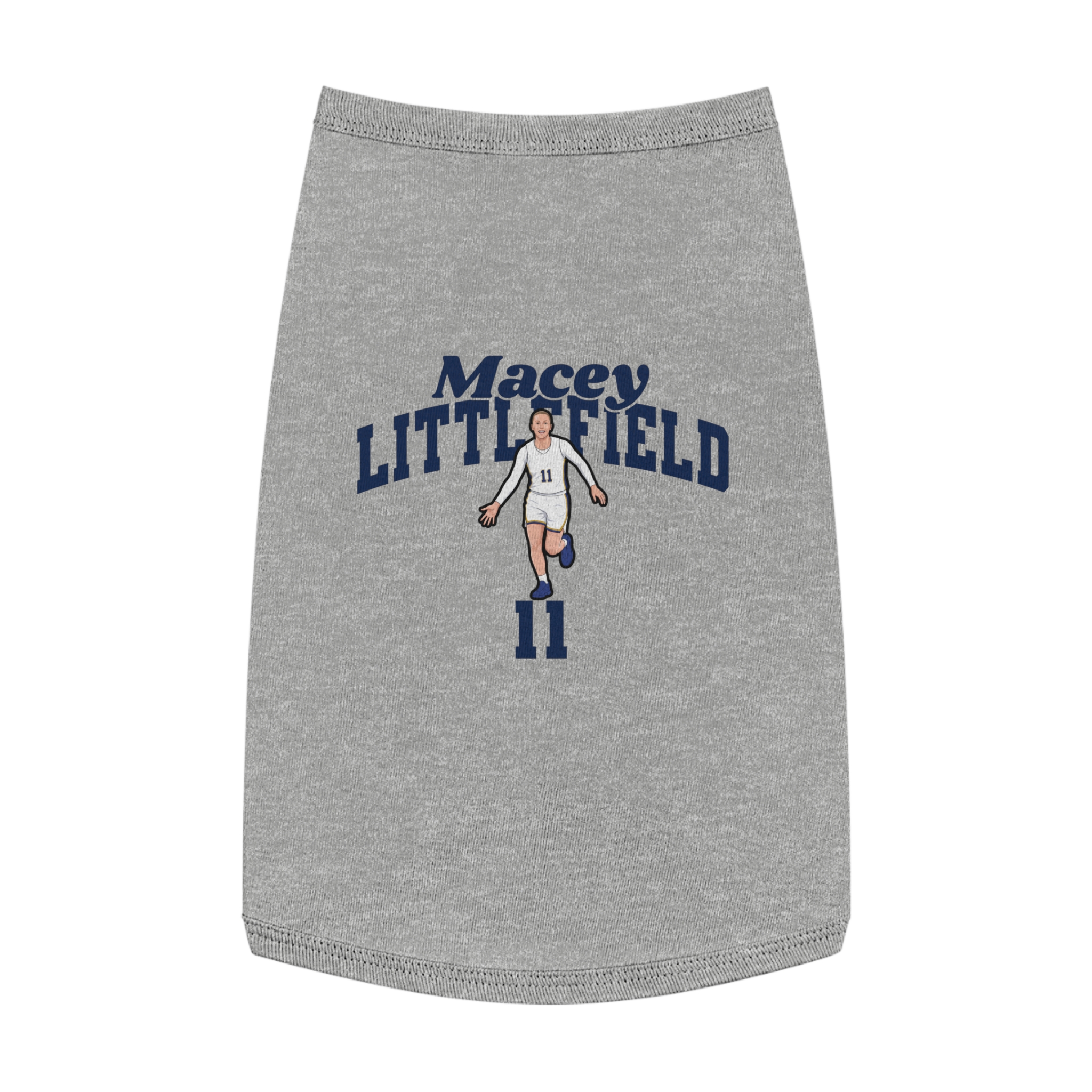 Pet Tank Top — character_signature_arch in White