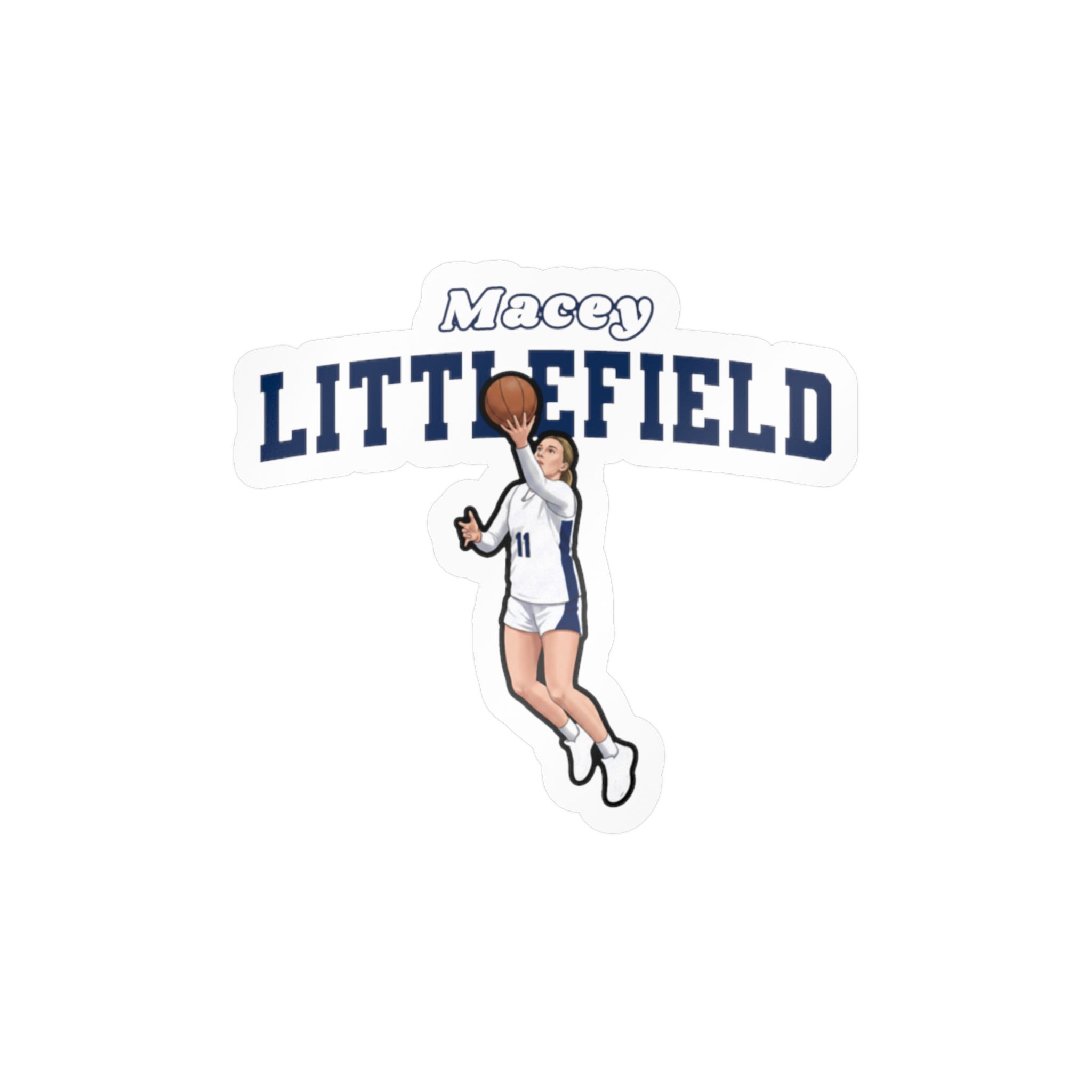 Vinyl Sticker — character_name_arch in Classic