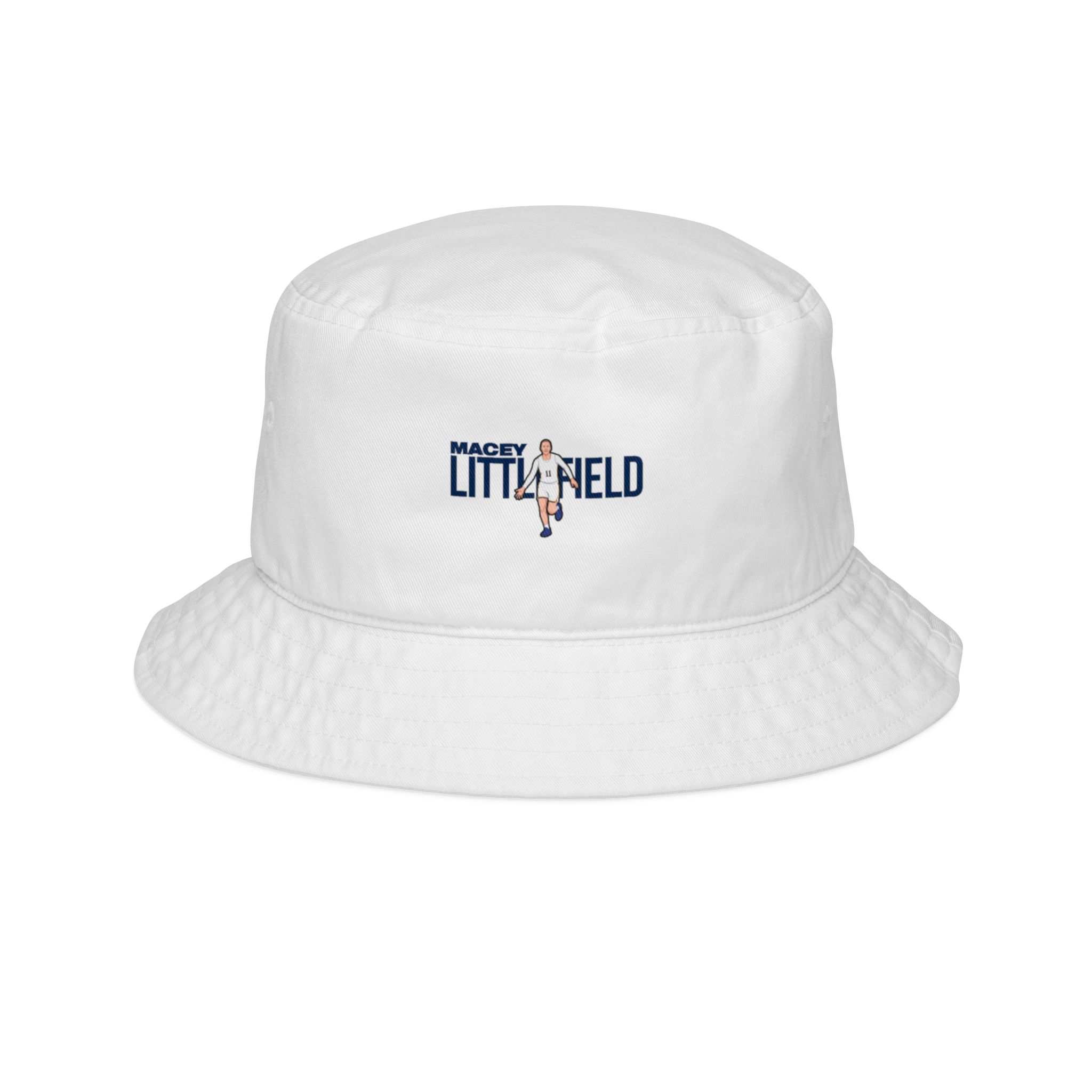 Bucket Hat — character_player_name in White