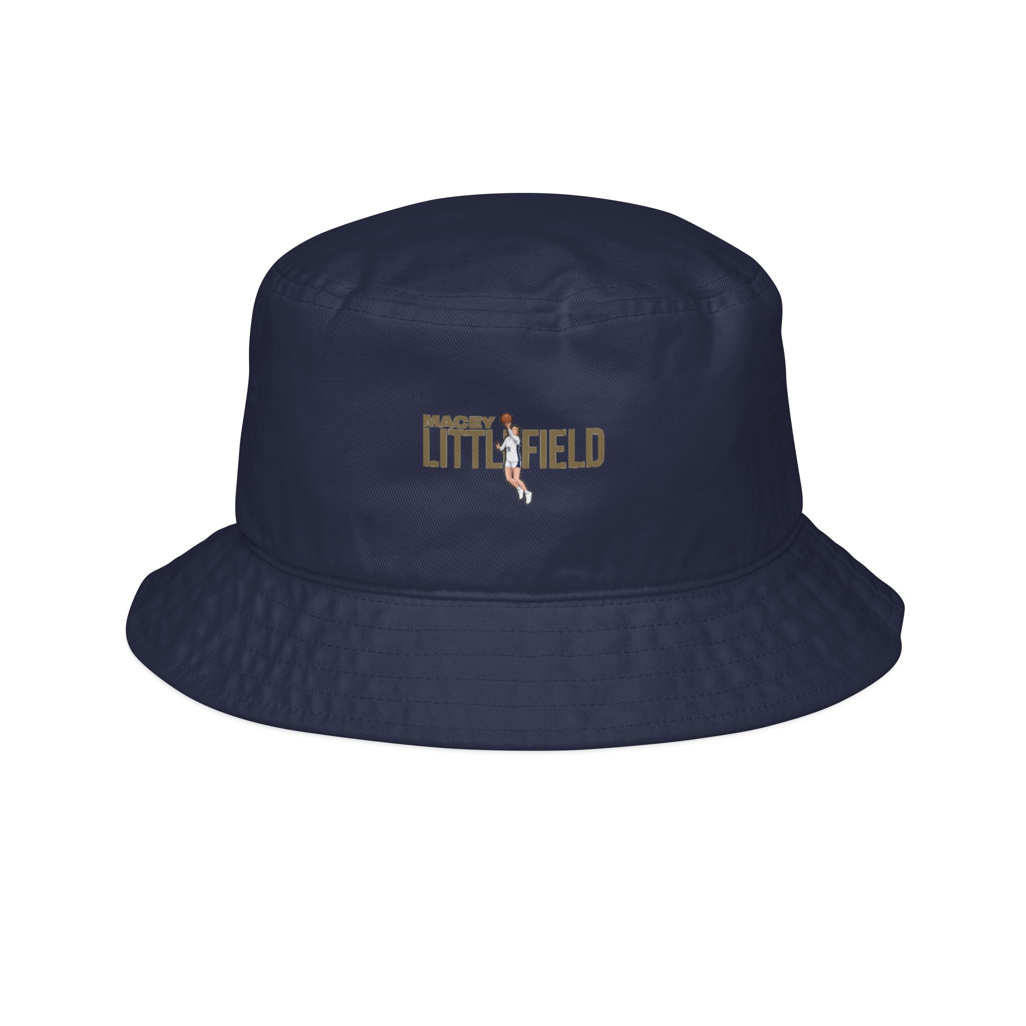Bucket Hat — character_player_name in Navy