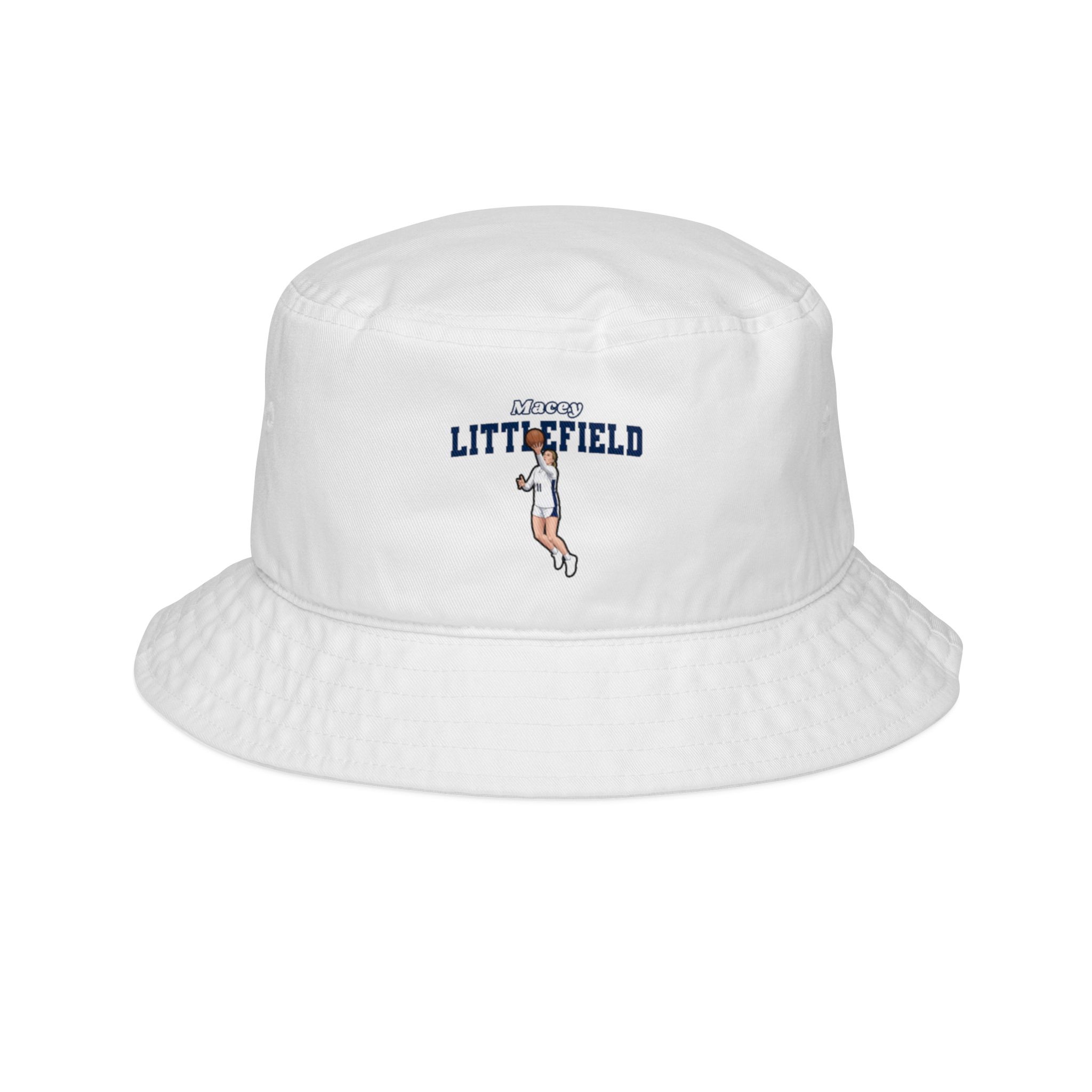 Bucket Hat — character_name_arch in White