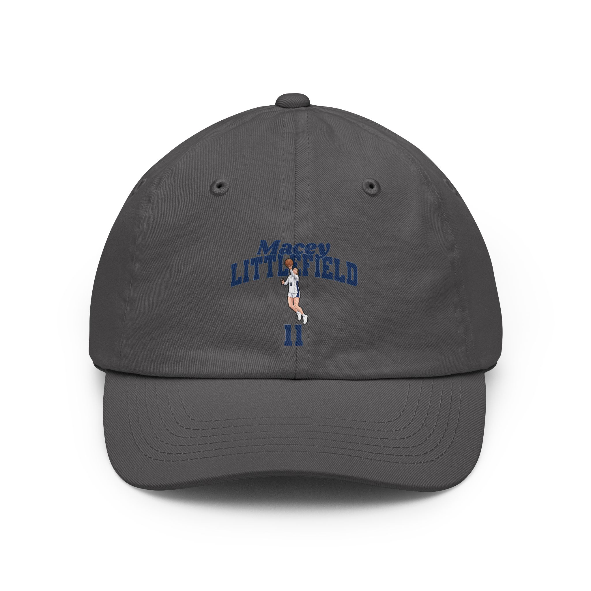 Classic Cap — character_signature_arch in Grey