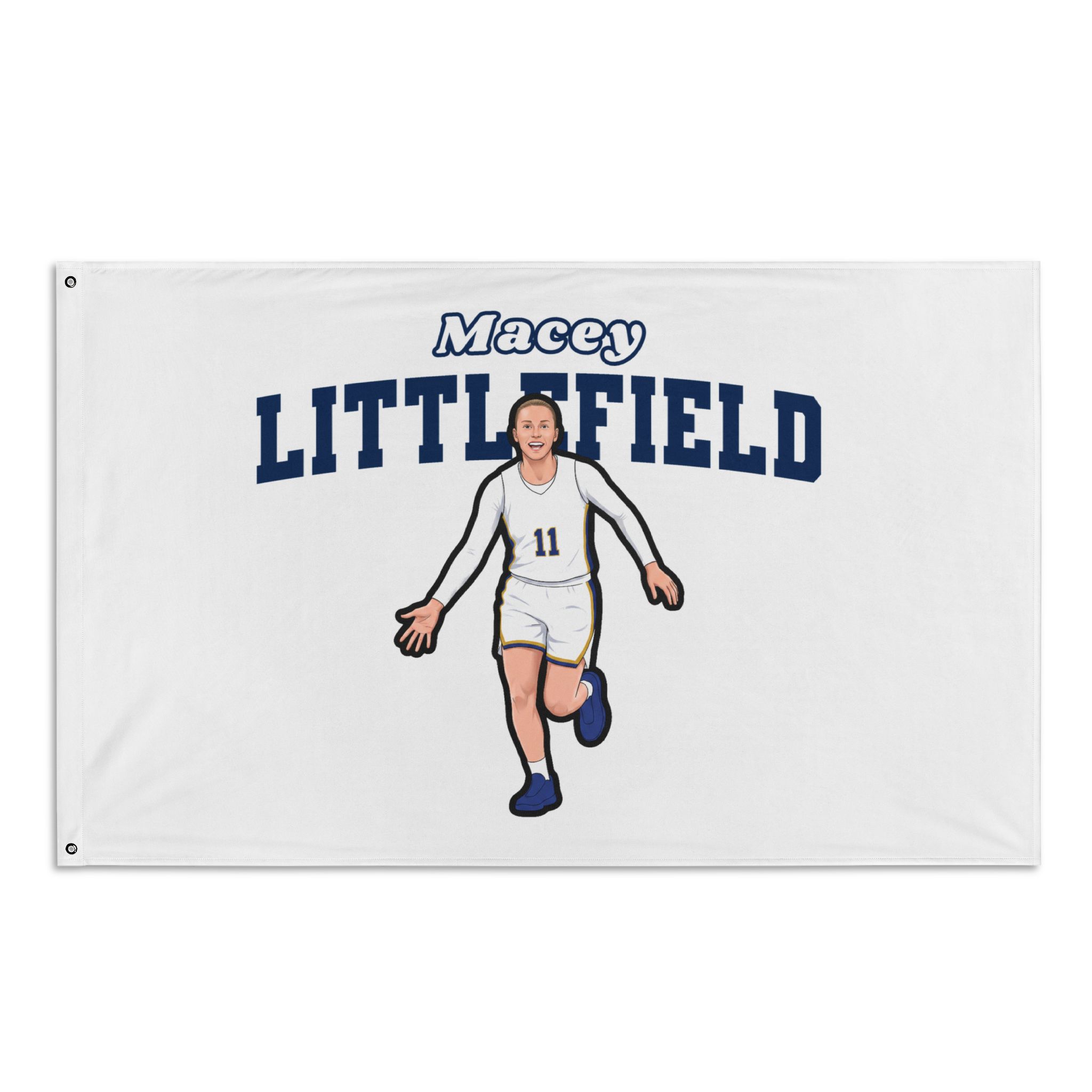 Flag (35 × 56 in) — character_name_arch in Classic