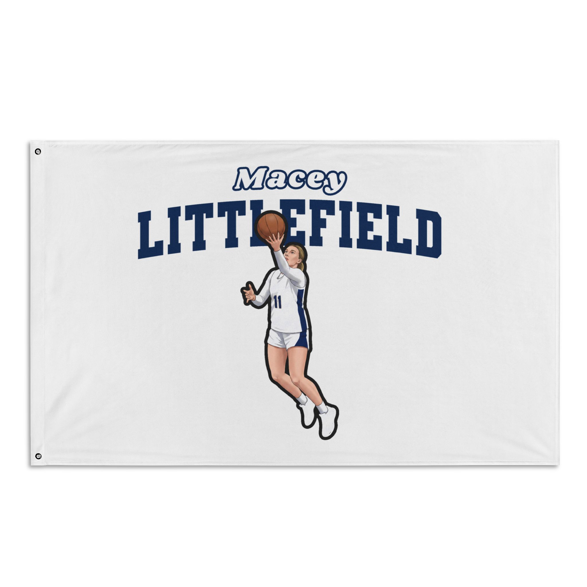 Flag (35 × 56 in) — character_name_arch in Classic