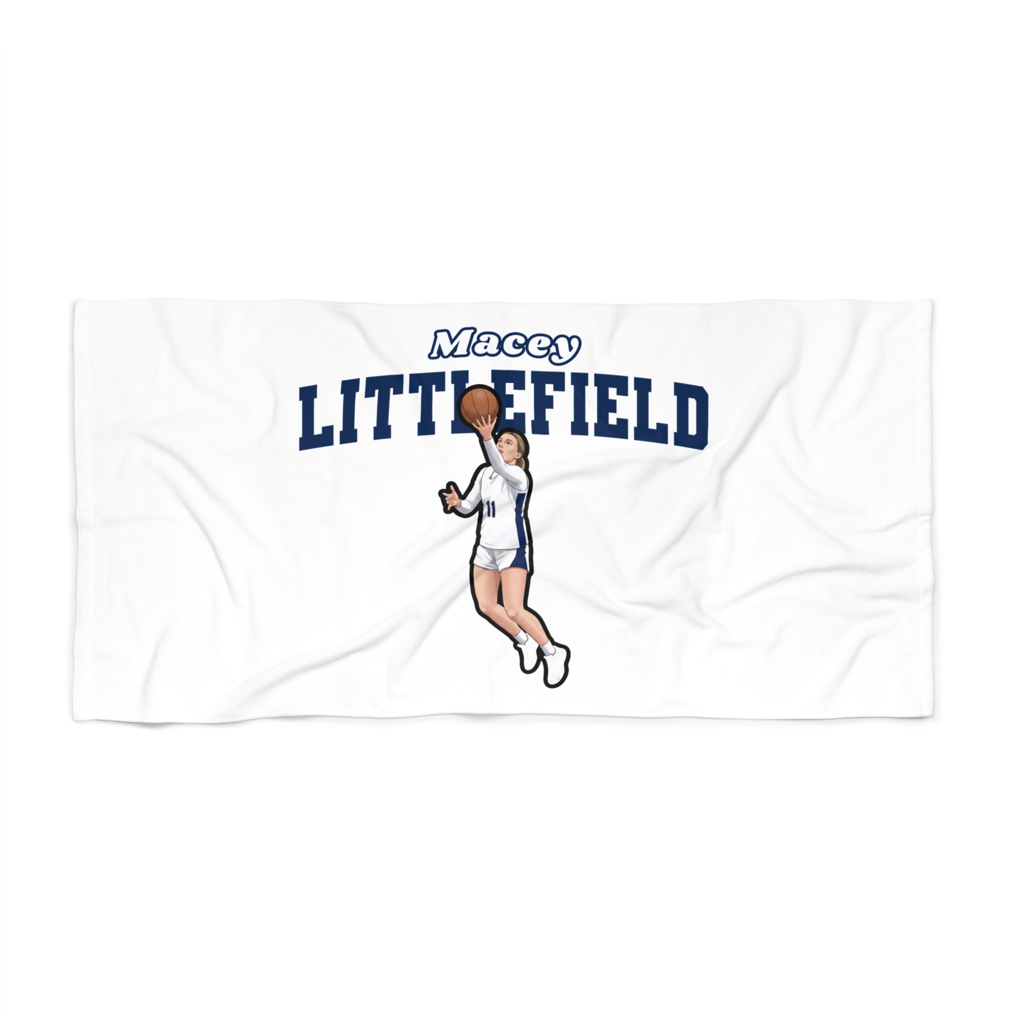 Beach Towel — character_name_arch in Classic