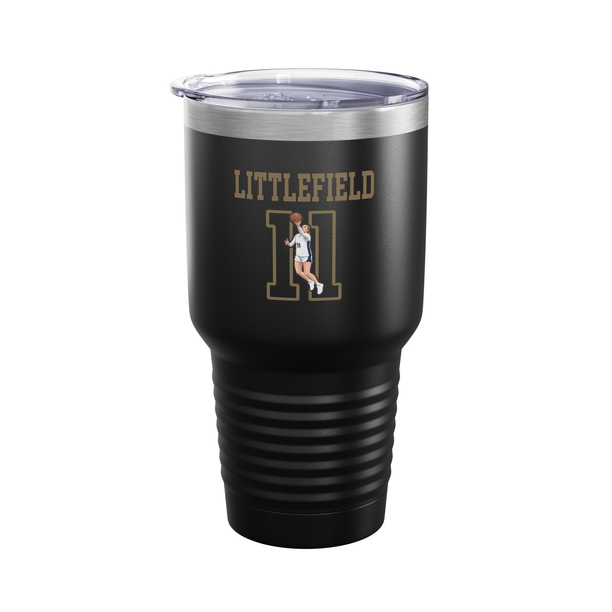30oz Tumbler — character_shirsey in Black