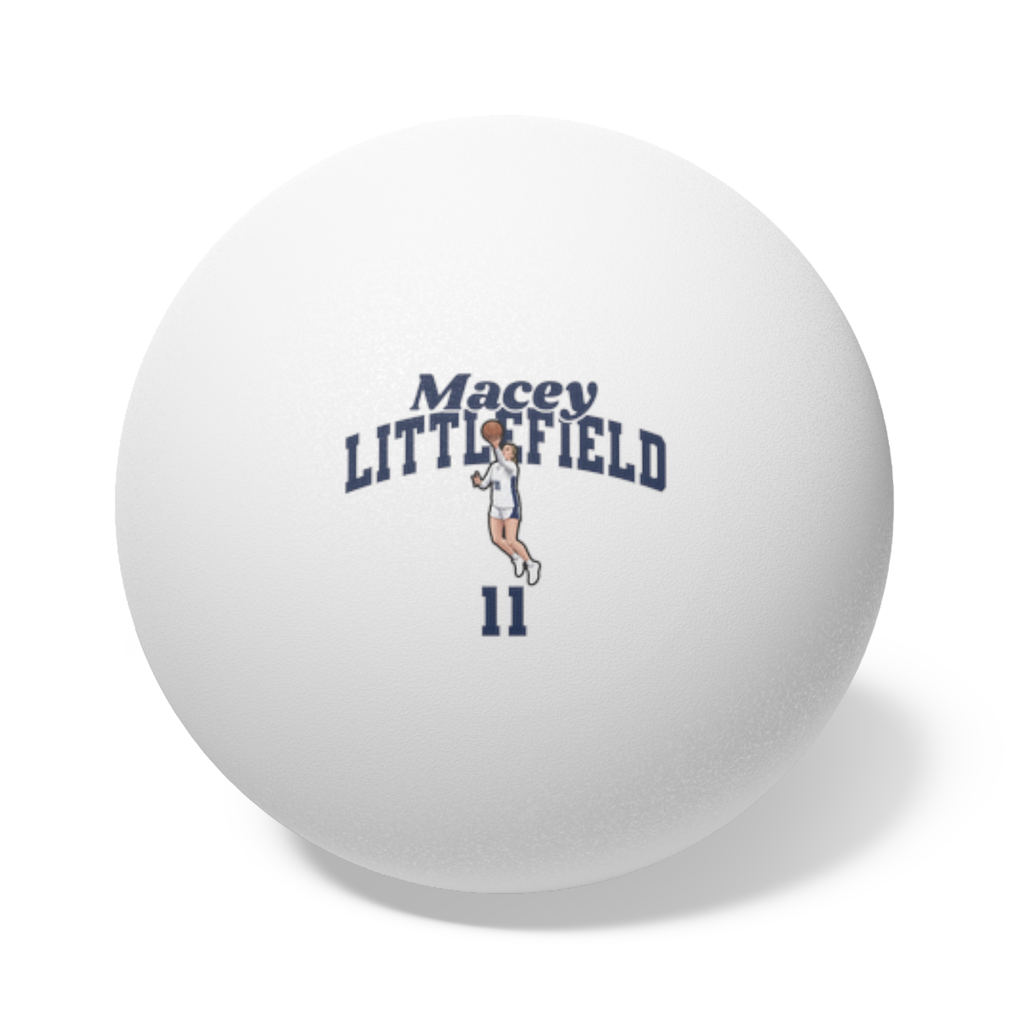 Ping Pong Balls, 6 pcs — character_signature_arch in White