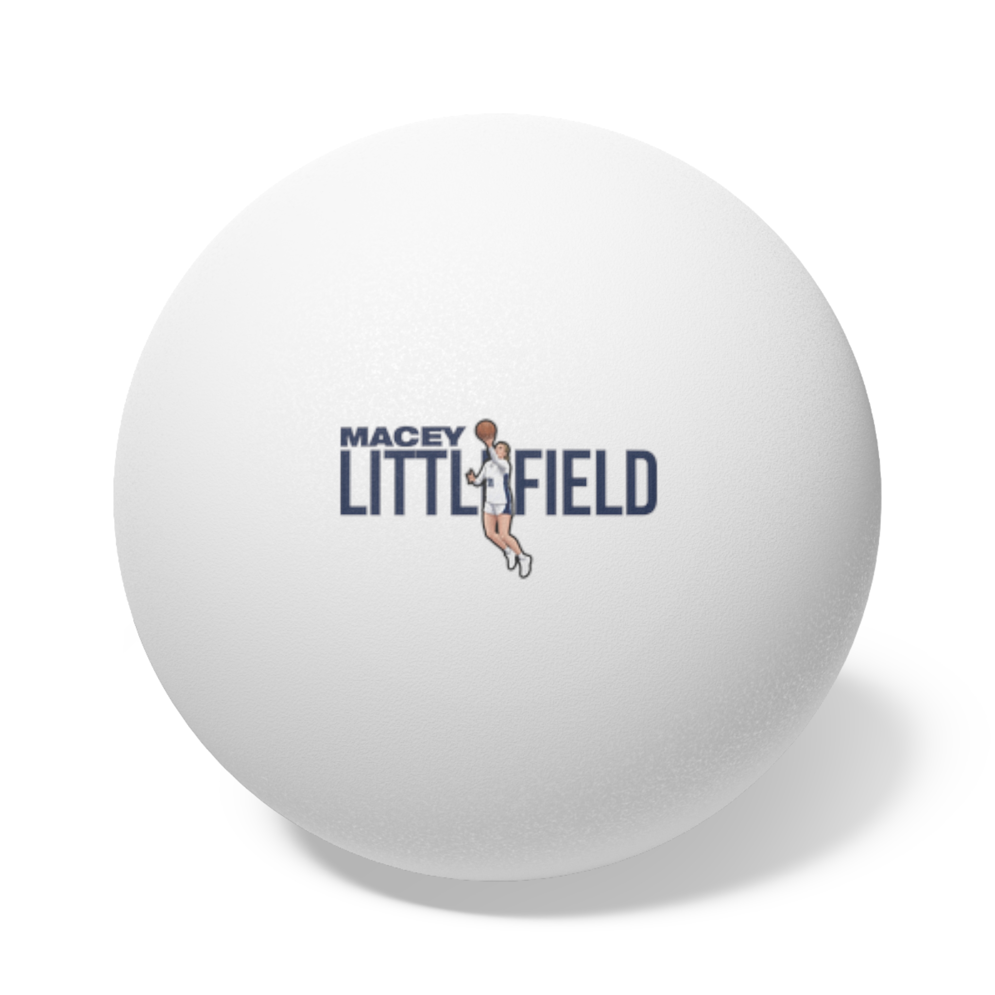 Ping Pong Balls, 6 pcs — character_player_name in White