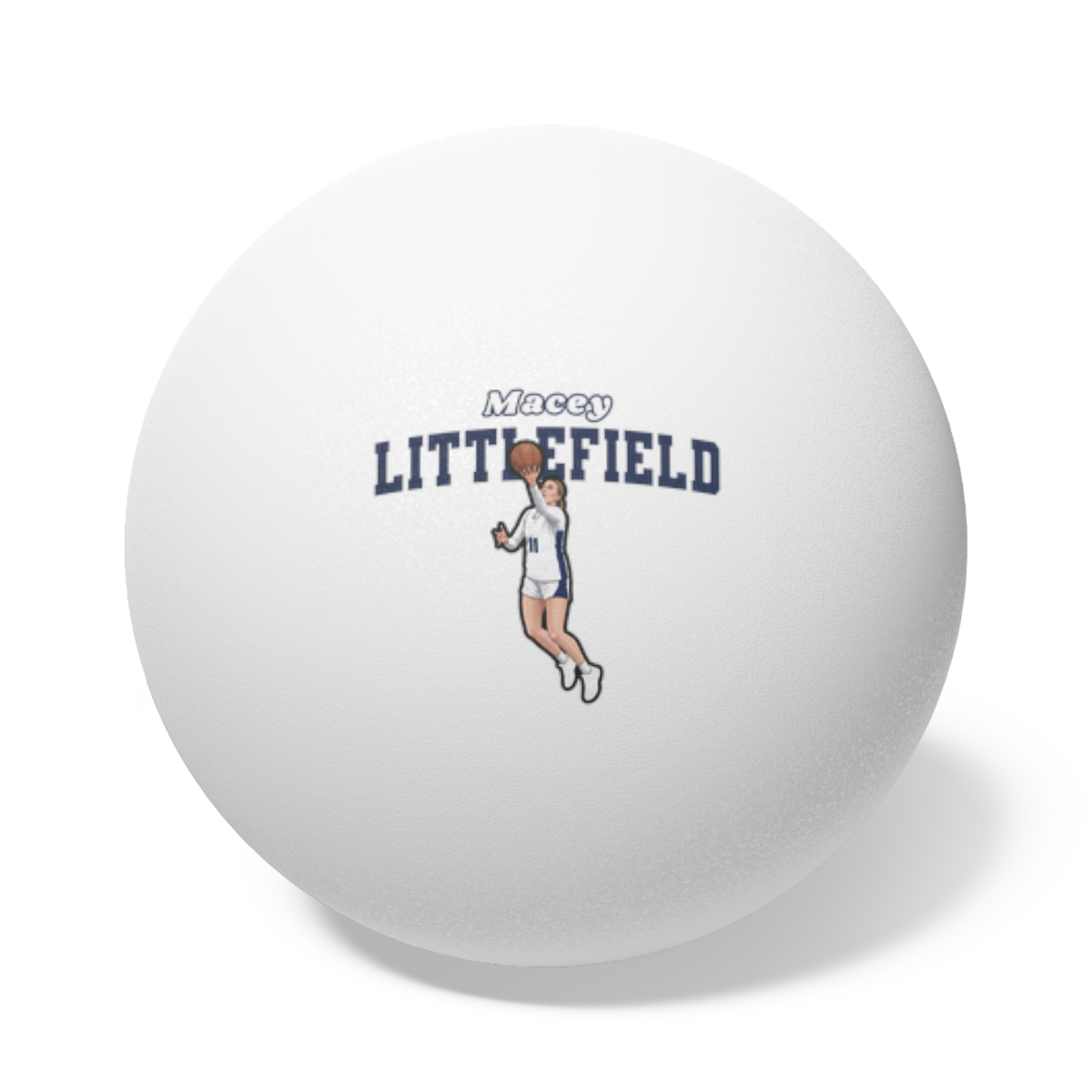 Ping Pong Balls, 6 pcs — character_name_arch in White