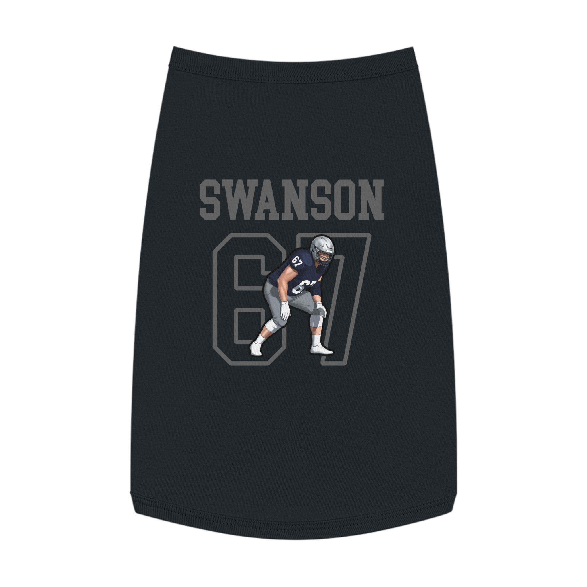 Pet Tank Top — character_shirsey in Black