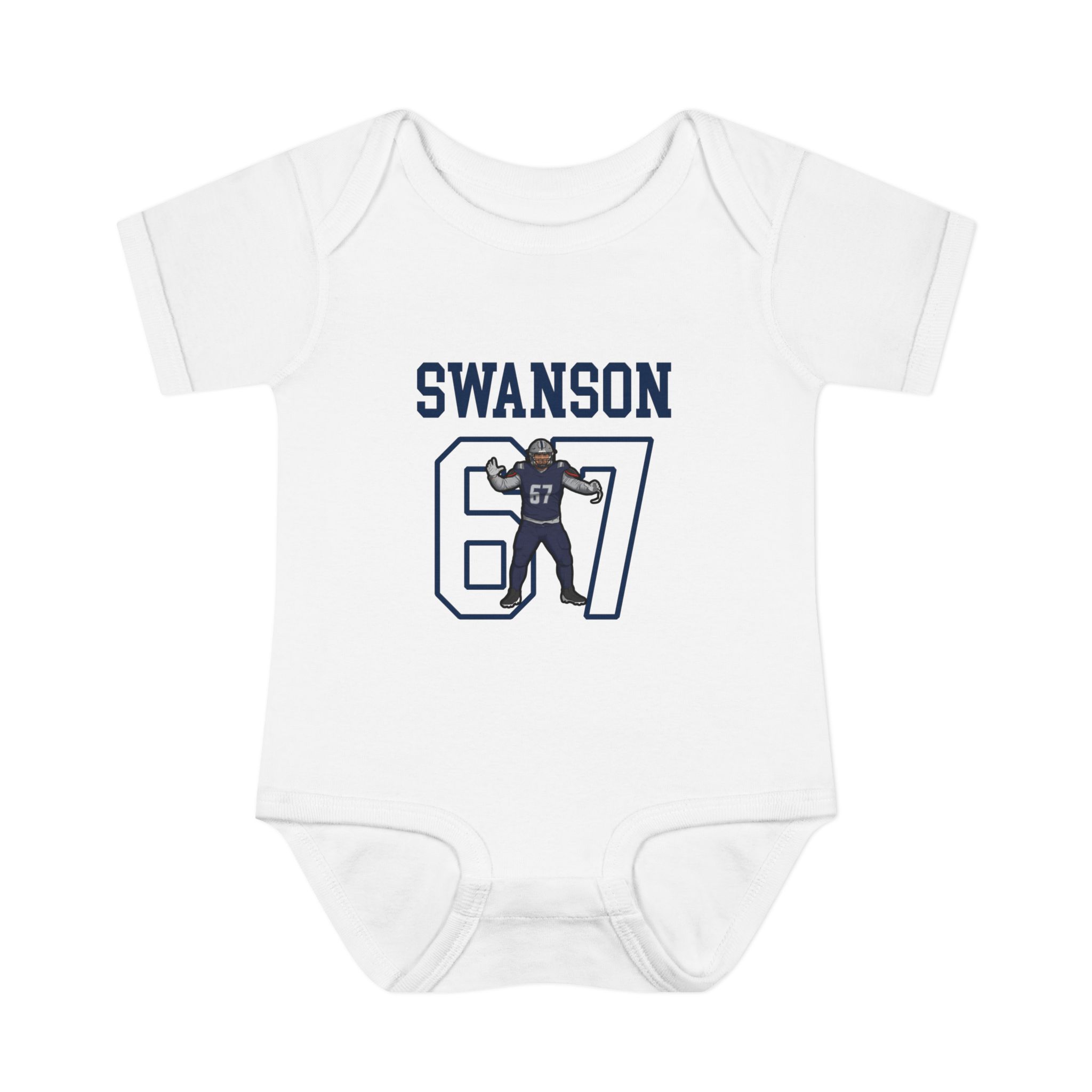 Baby Onesie — character_shirsey in White