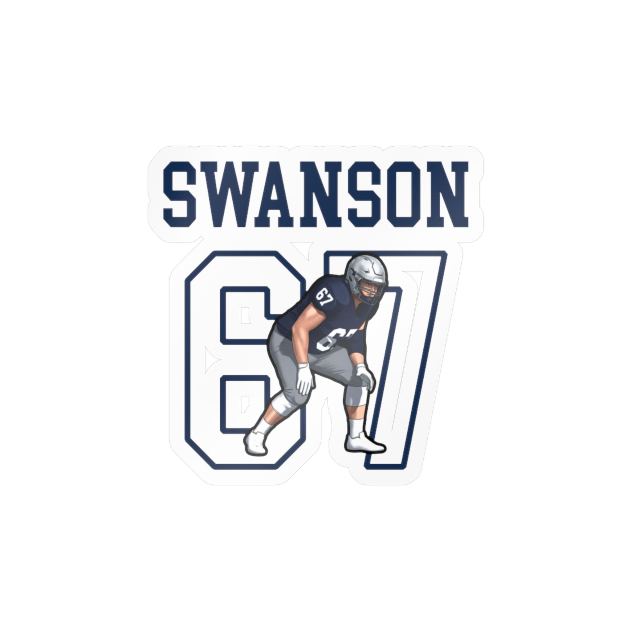 Vinyl Sticker — character_shirsey in Classic
