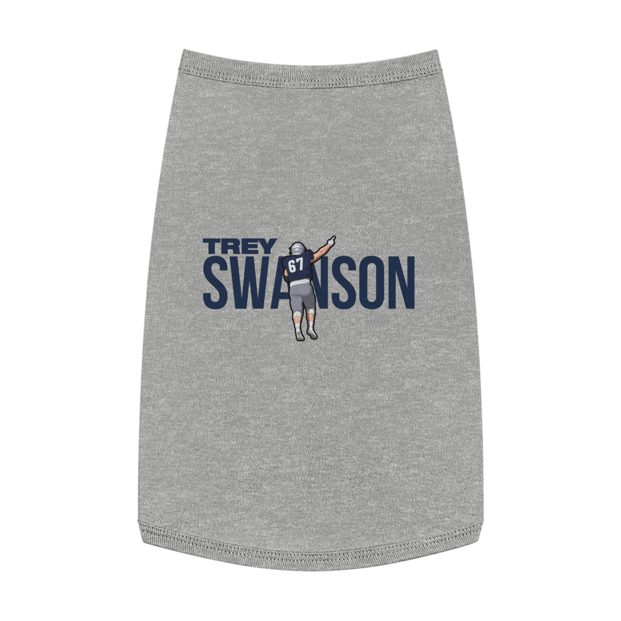 Pet Tank Top — character_player_name in White