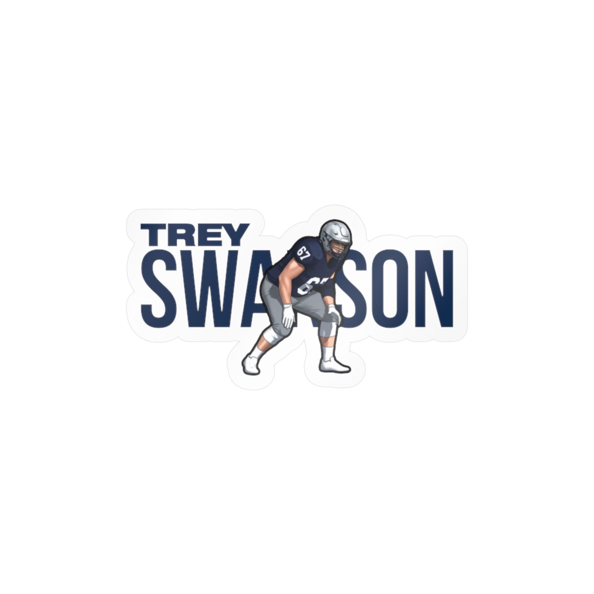 Vinyl Sticker — character_player_name in Classic