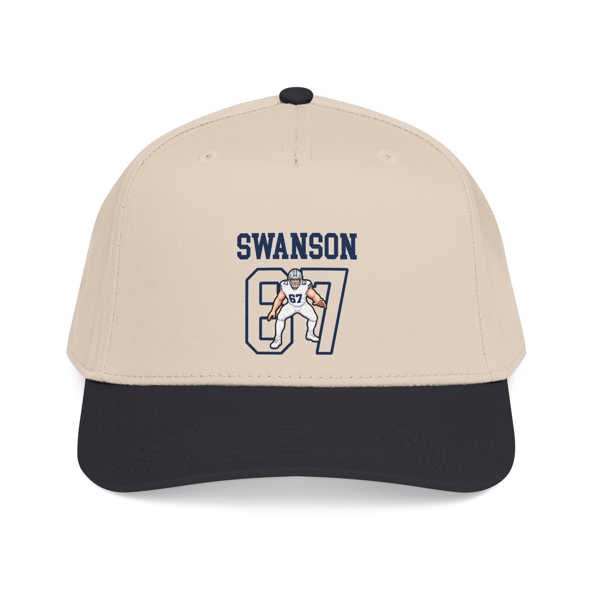 Baseball Cap — character_shirsey in Black / Natural