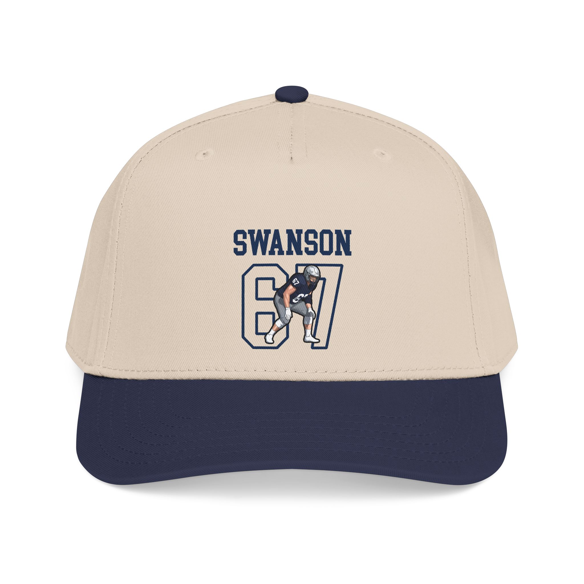 Baseball Cap — character_shirsey in Navy / Natural