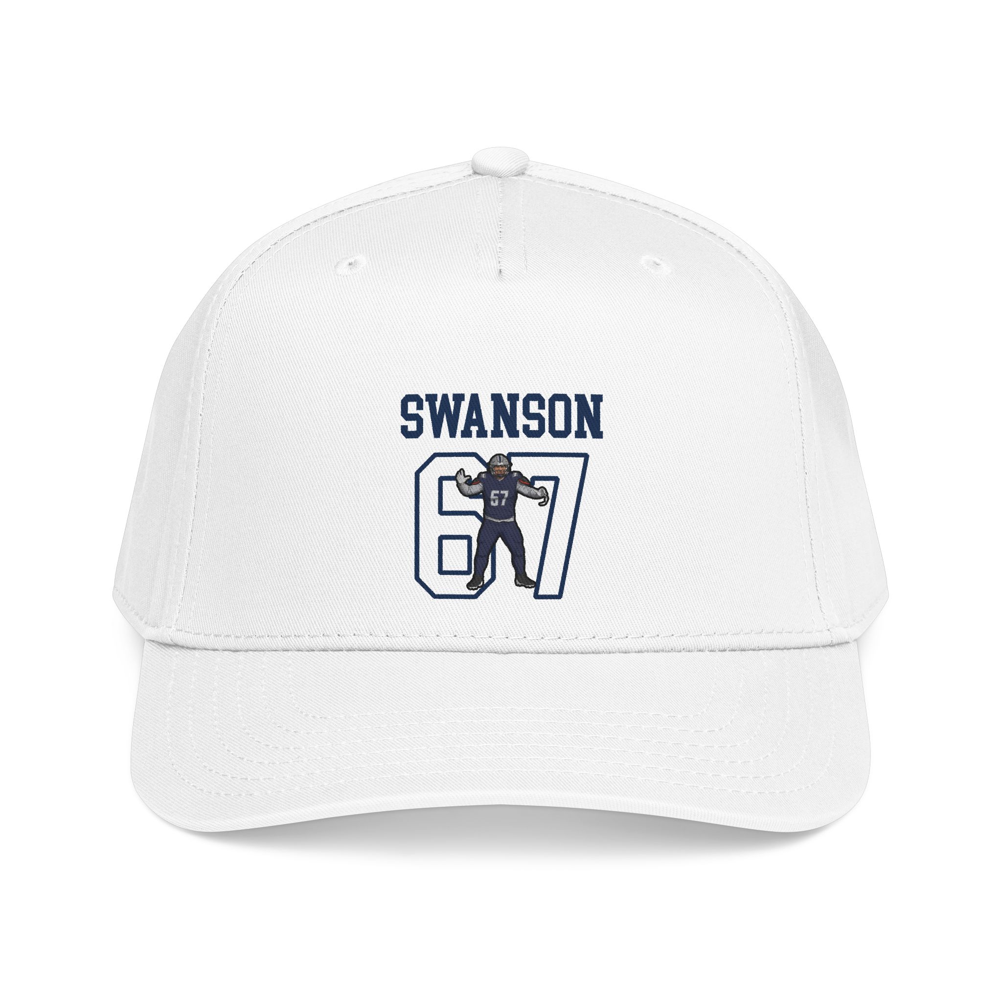 Baseball Cap — character_shirsey in White