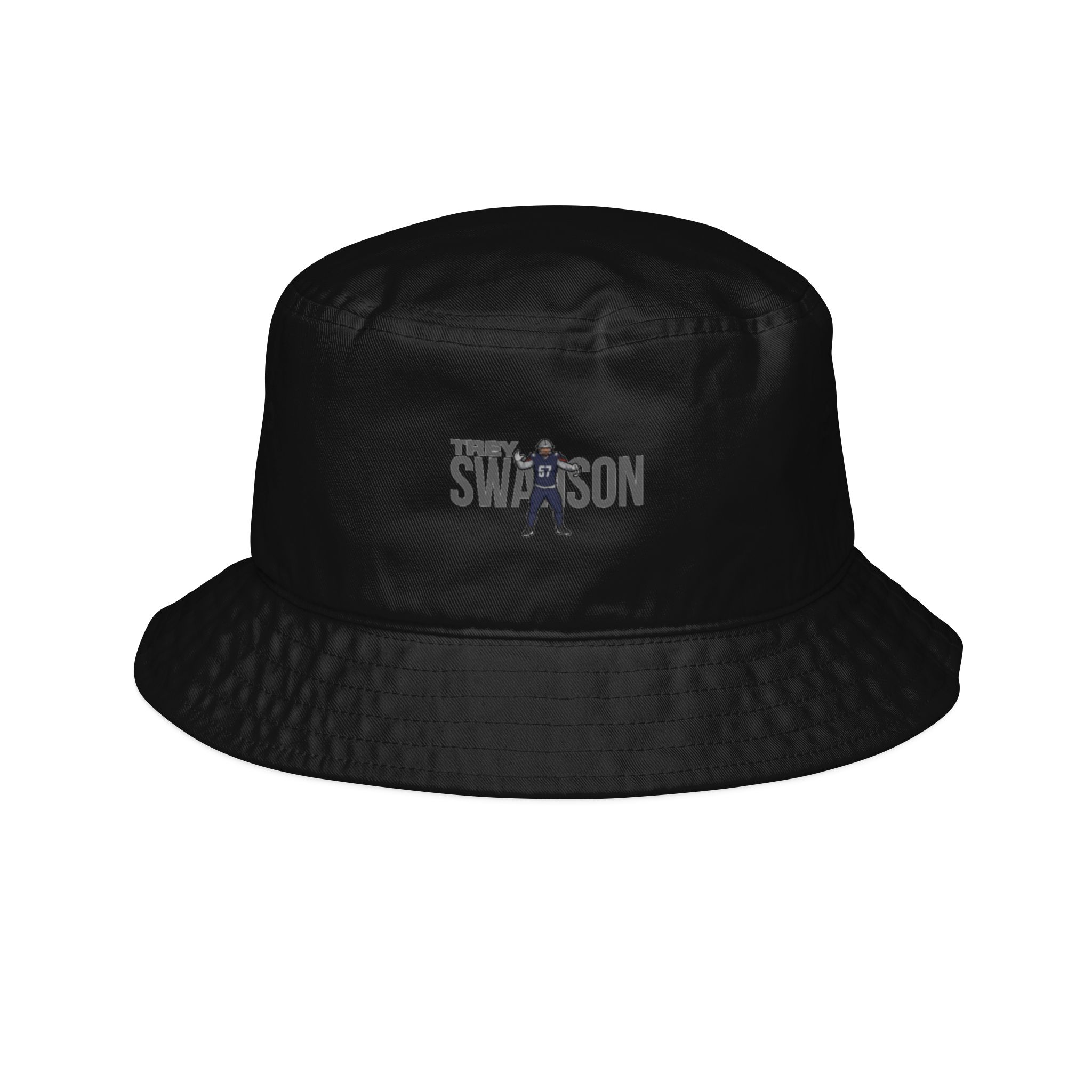 Bucket Hat — character_player_name in Black