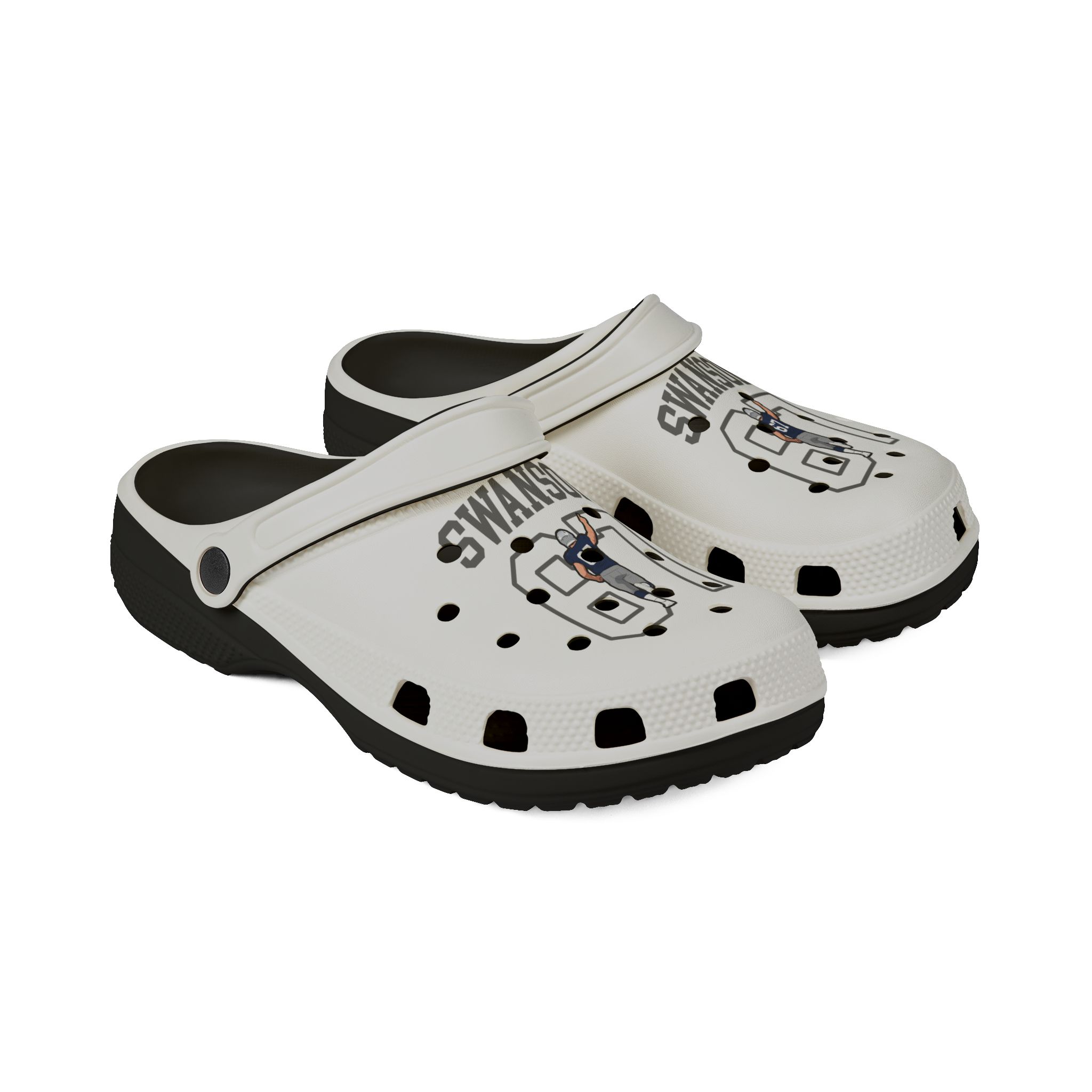 Rubber Clogs — character_shirsey in Black