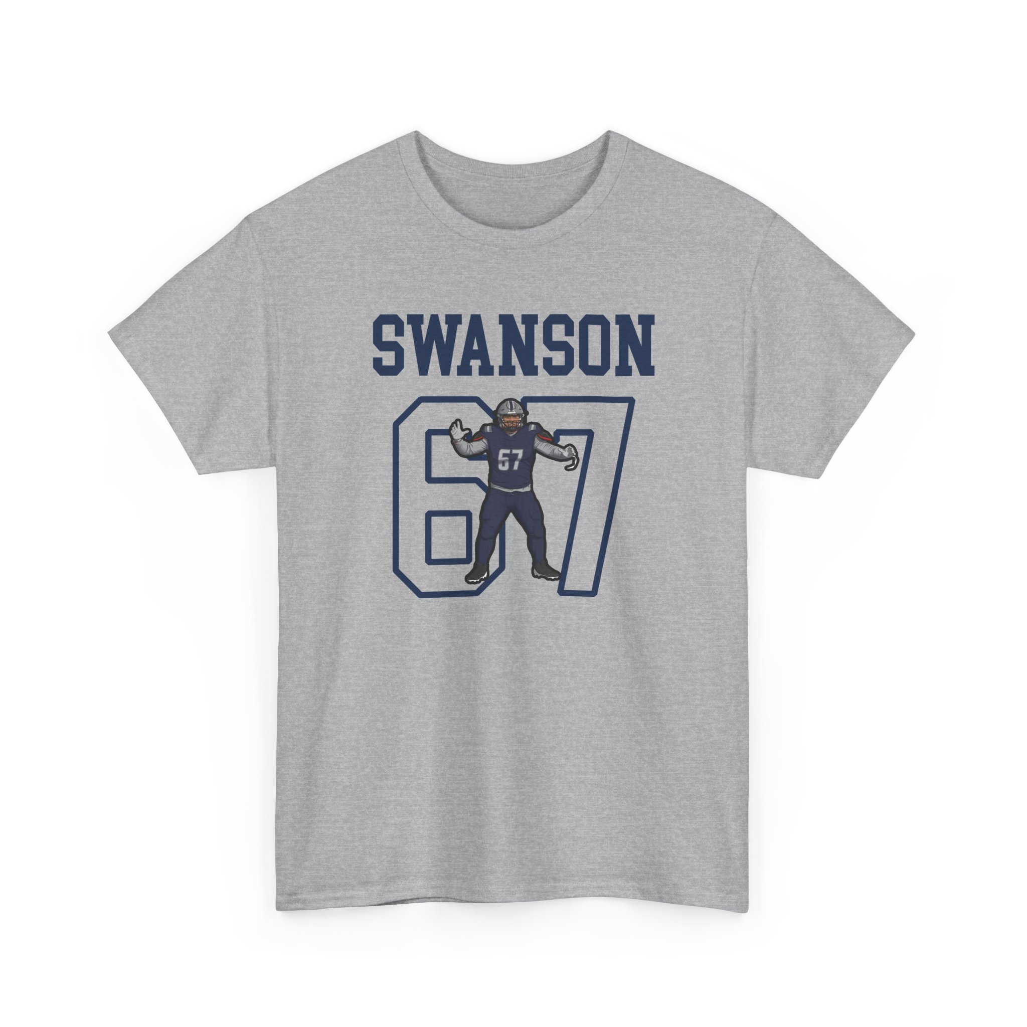 Tee — character_shirsey in Grey
