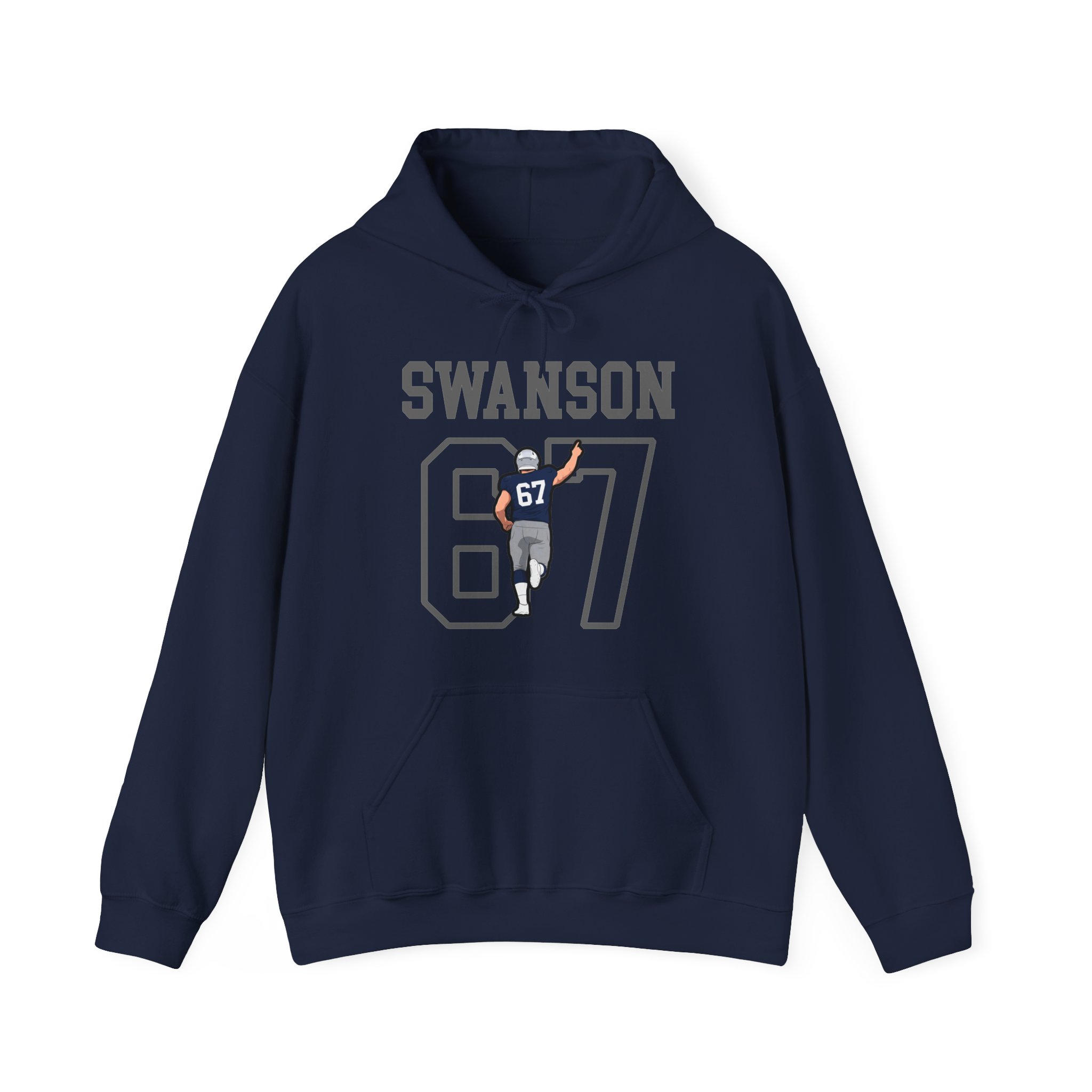 Hoodie — character_shirsey in Navy