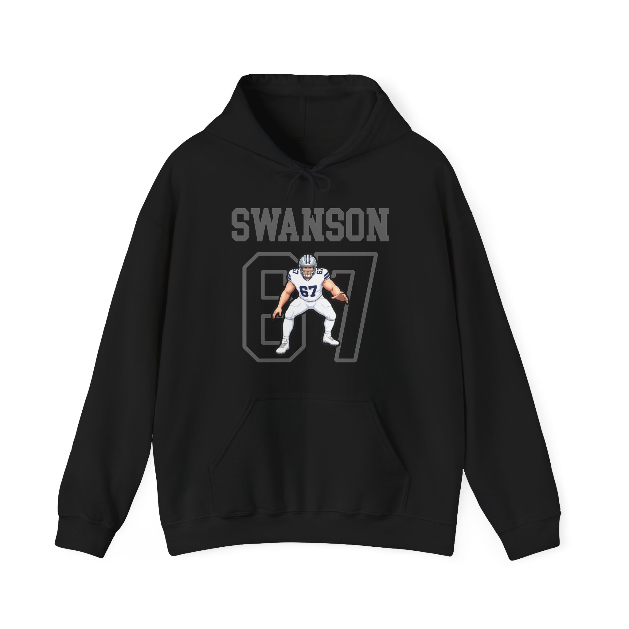 Hoodie — character_shirsey in Black