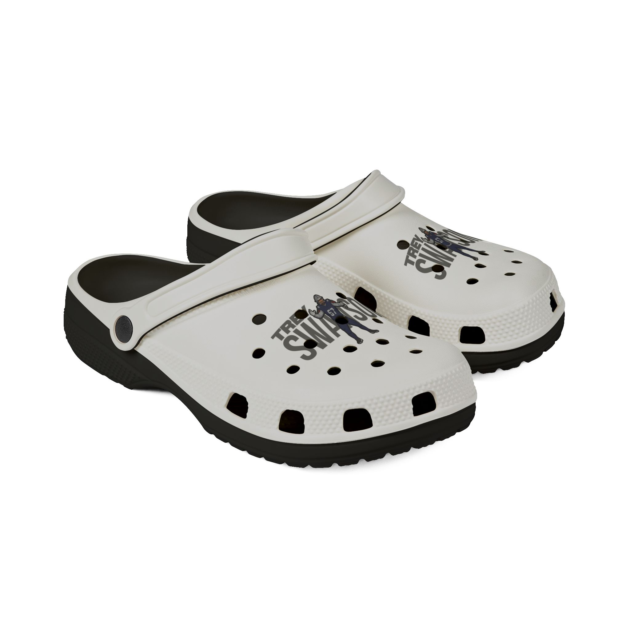 Rubber Clogs — character_player_name in Black