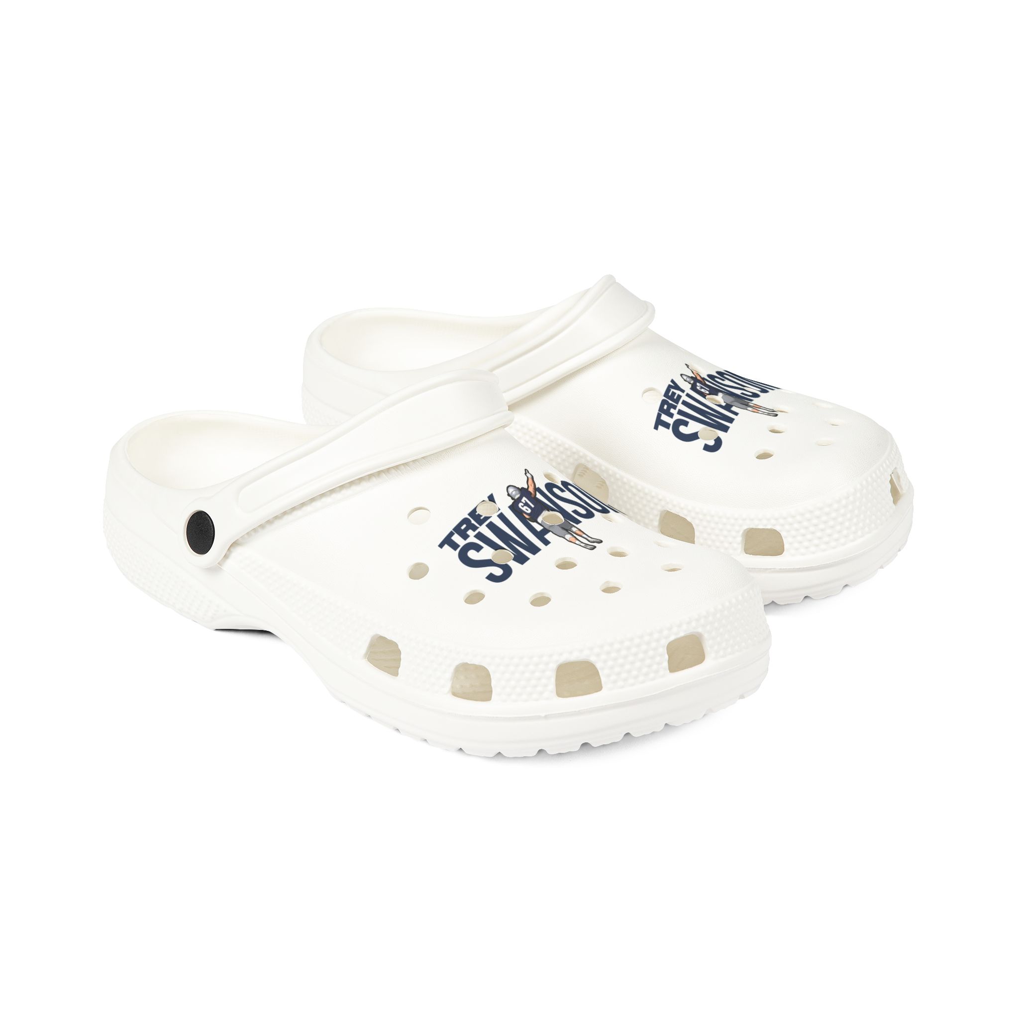 Rubber Clogs — character_player_name in White