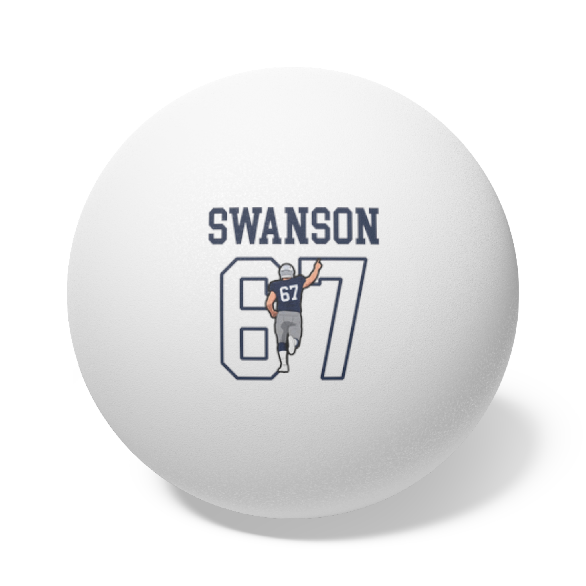 Ping Pong Balls, 6 pcs — character_shirsey in White