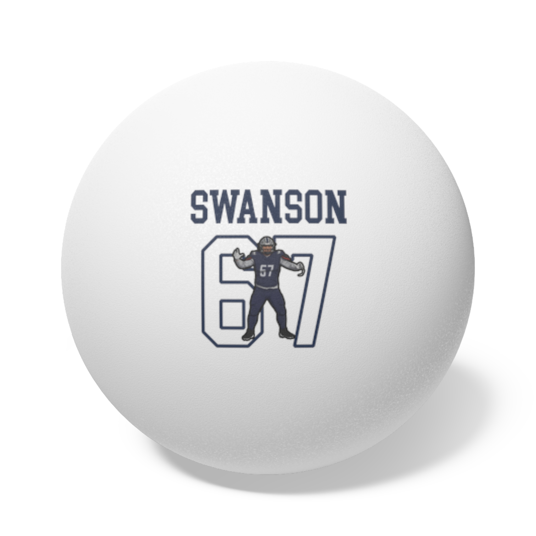 Ping Pong Balls, 6 pcs — character_shirsey in White