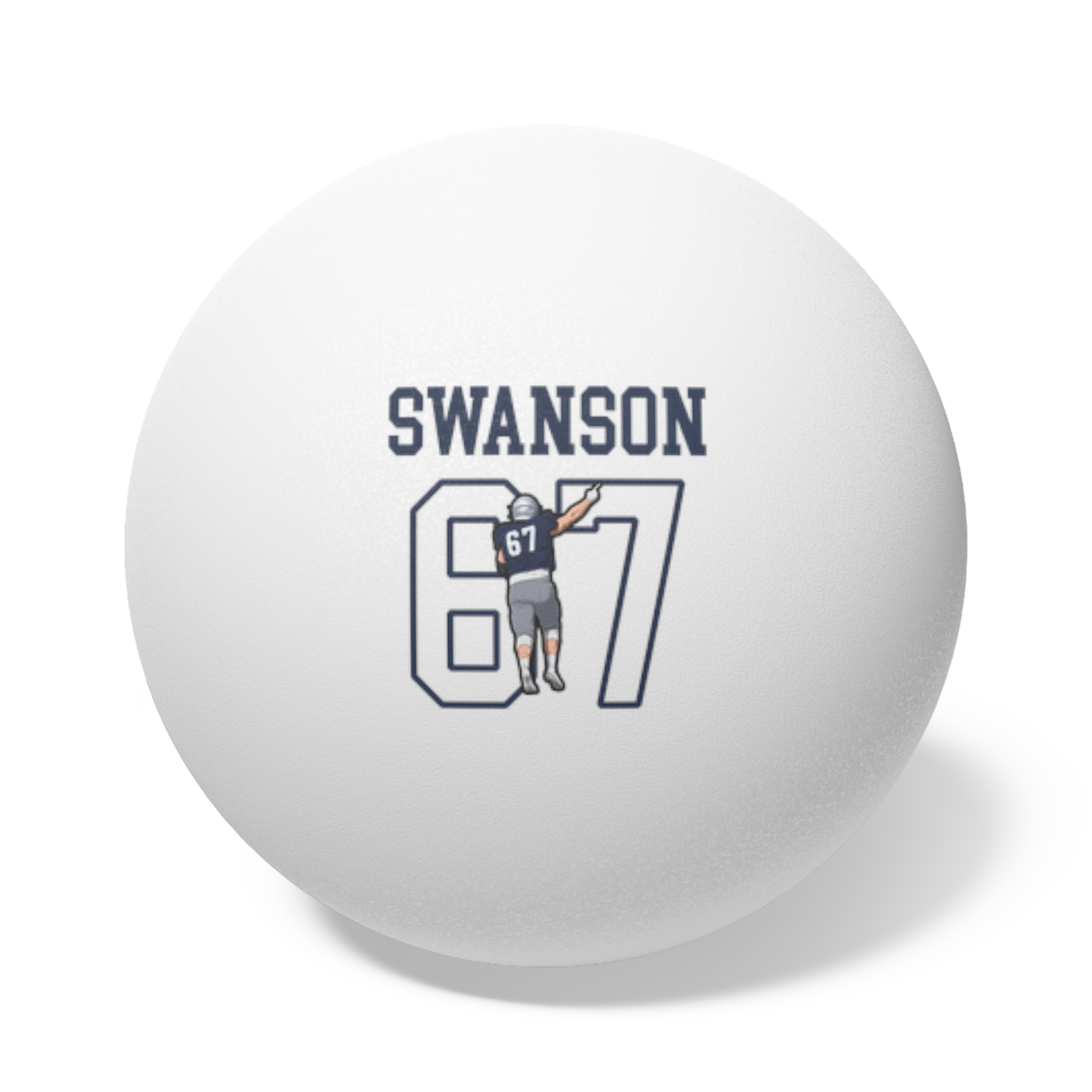 Ping Pong Balls, 6 pcs — character_shirsey in White