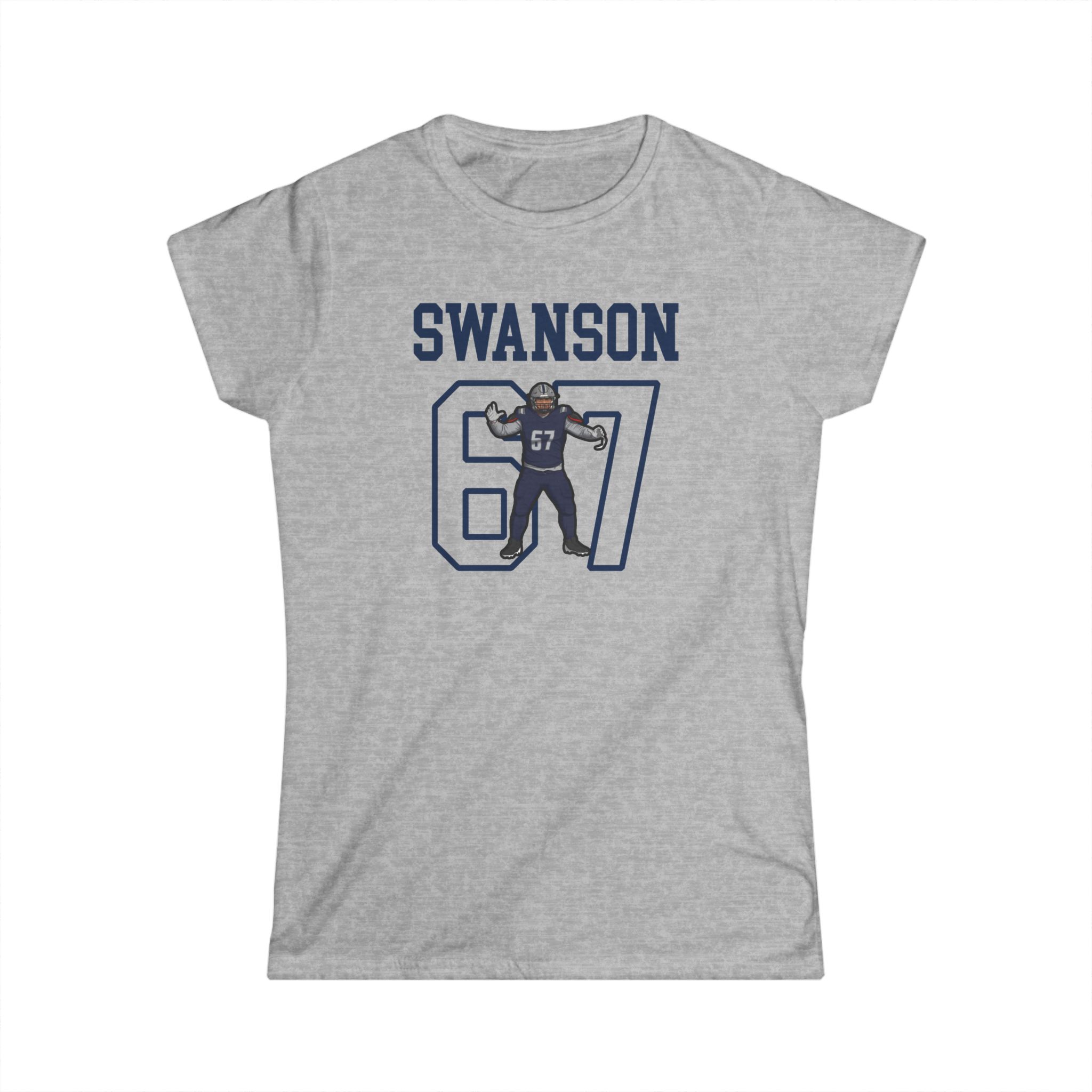 Women's Softstyle Tee — character_shirsey in Grey