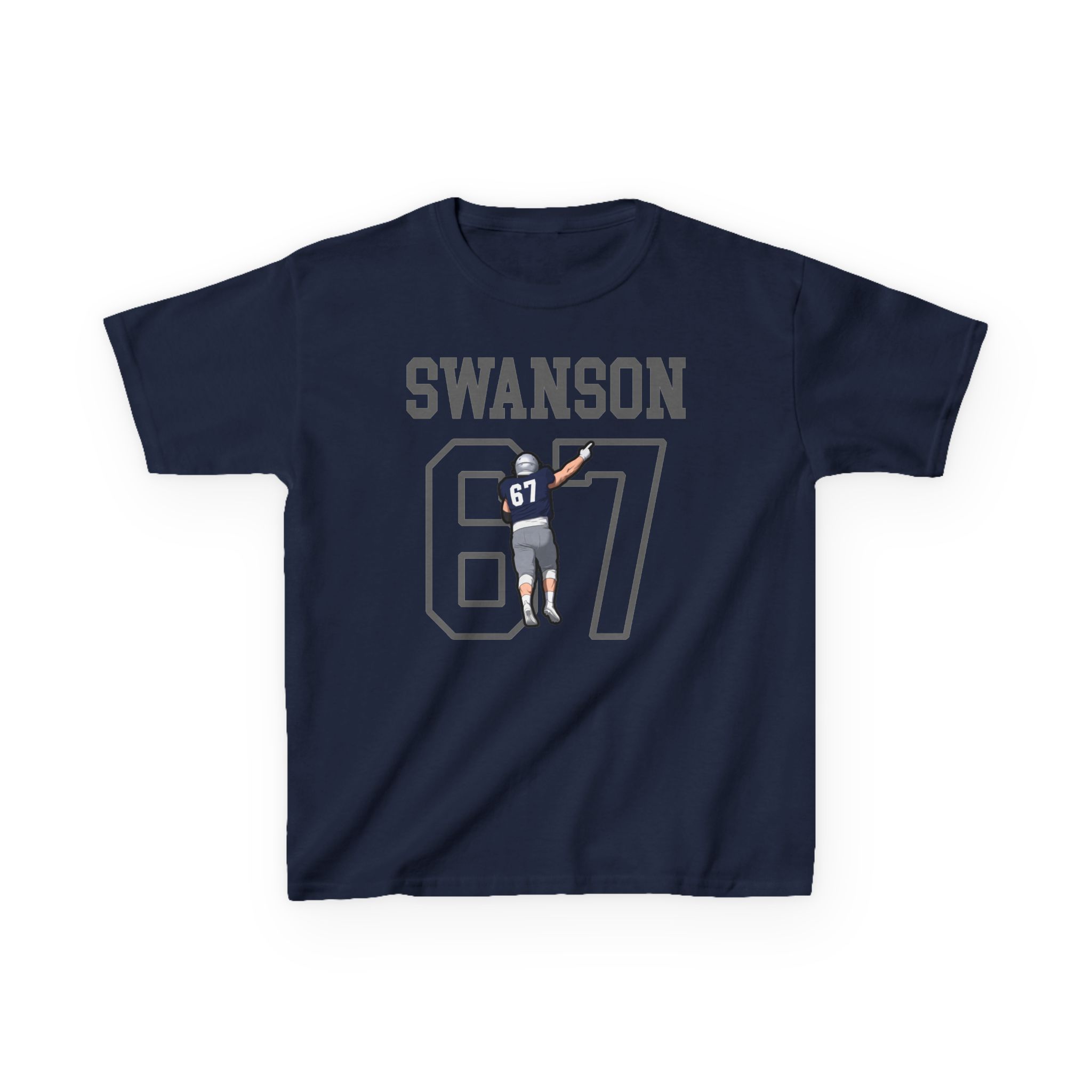 Youth Tee — character_shirsey in Navy